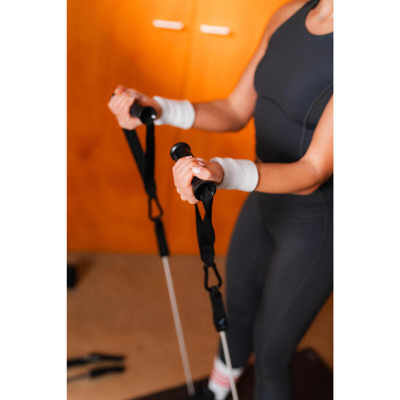 Set de rezistențe elastice x 5 Bodybuilding
