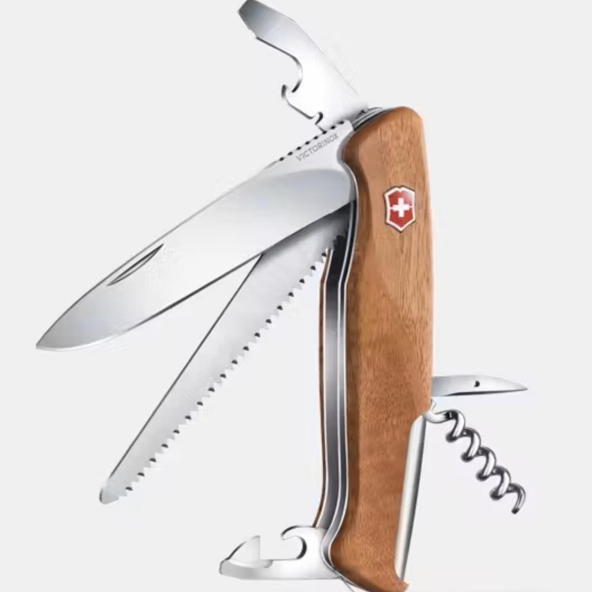 Couteau Suisse Ranger 55 Wood, 130mm marron 2/3