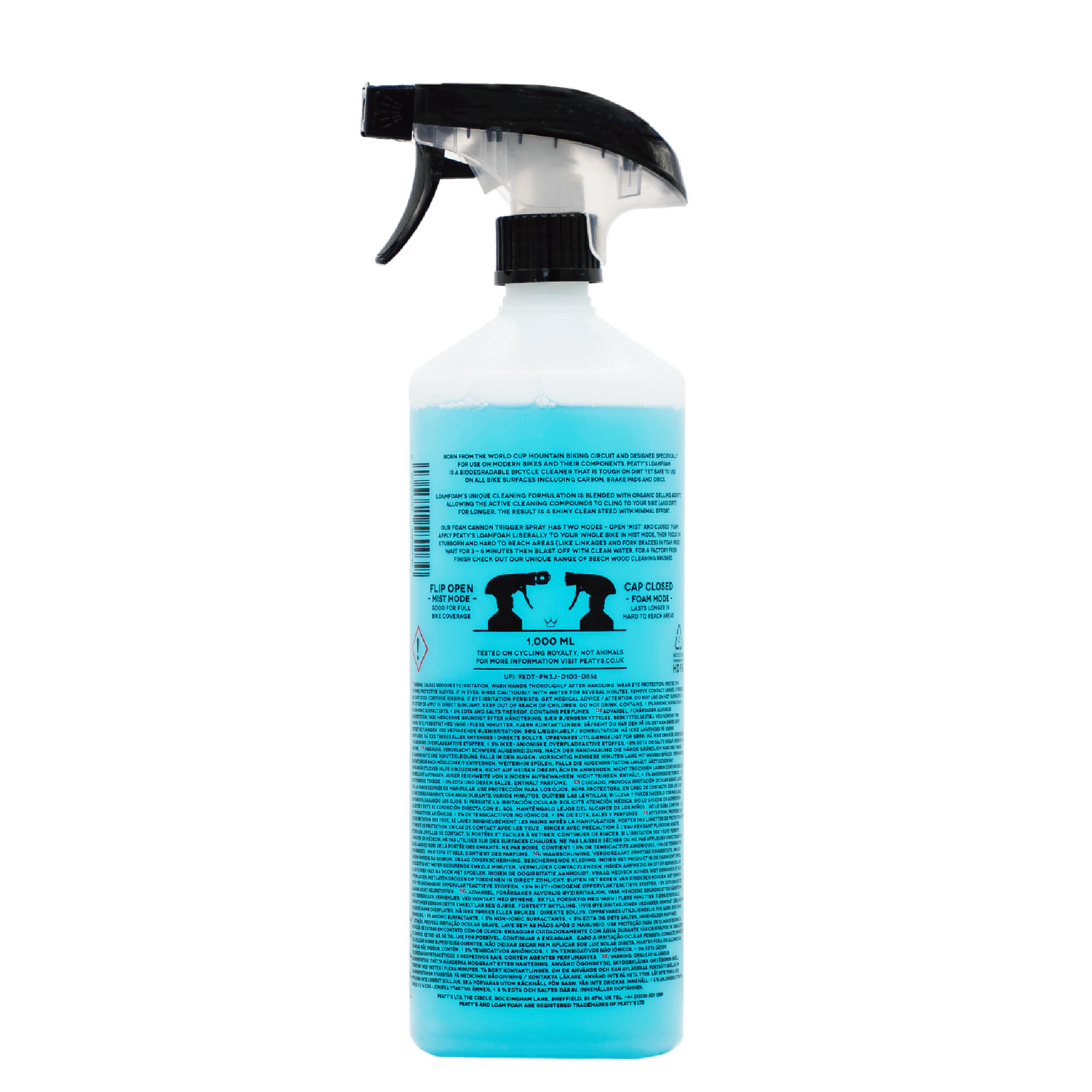 Pěnový čistič na kolo Peaty's LoamFoam 1 l 2/8