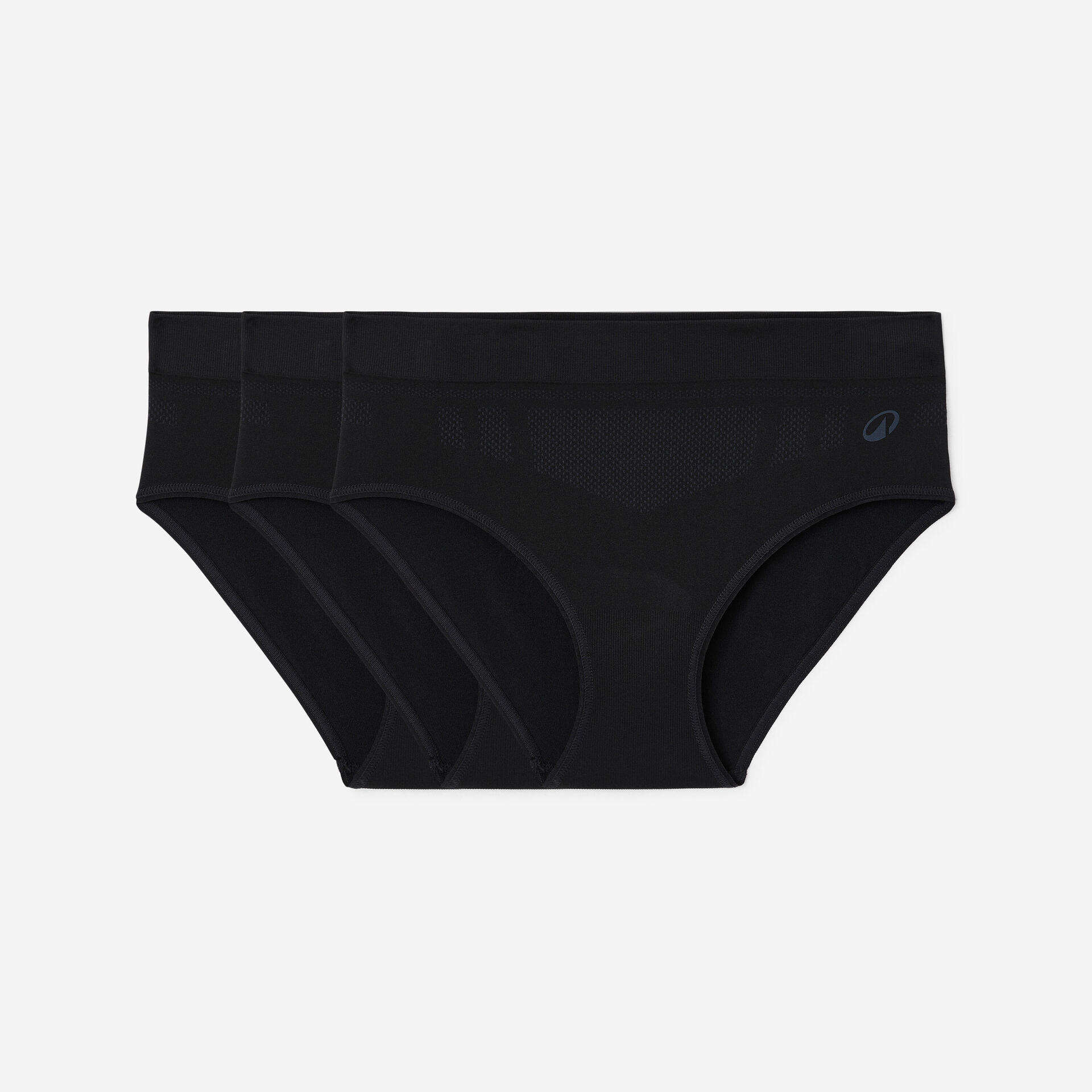Lot de 3 culottes sans couture femme, noir - Athlétisme et course - Tenues athlétisme - DECATHLON-Decathlon PRO - Clubs - Entreprises - Collectivités