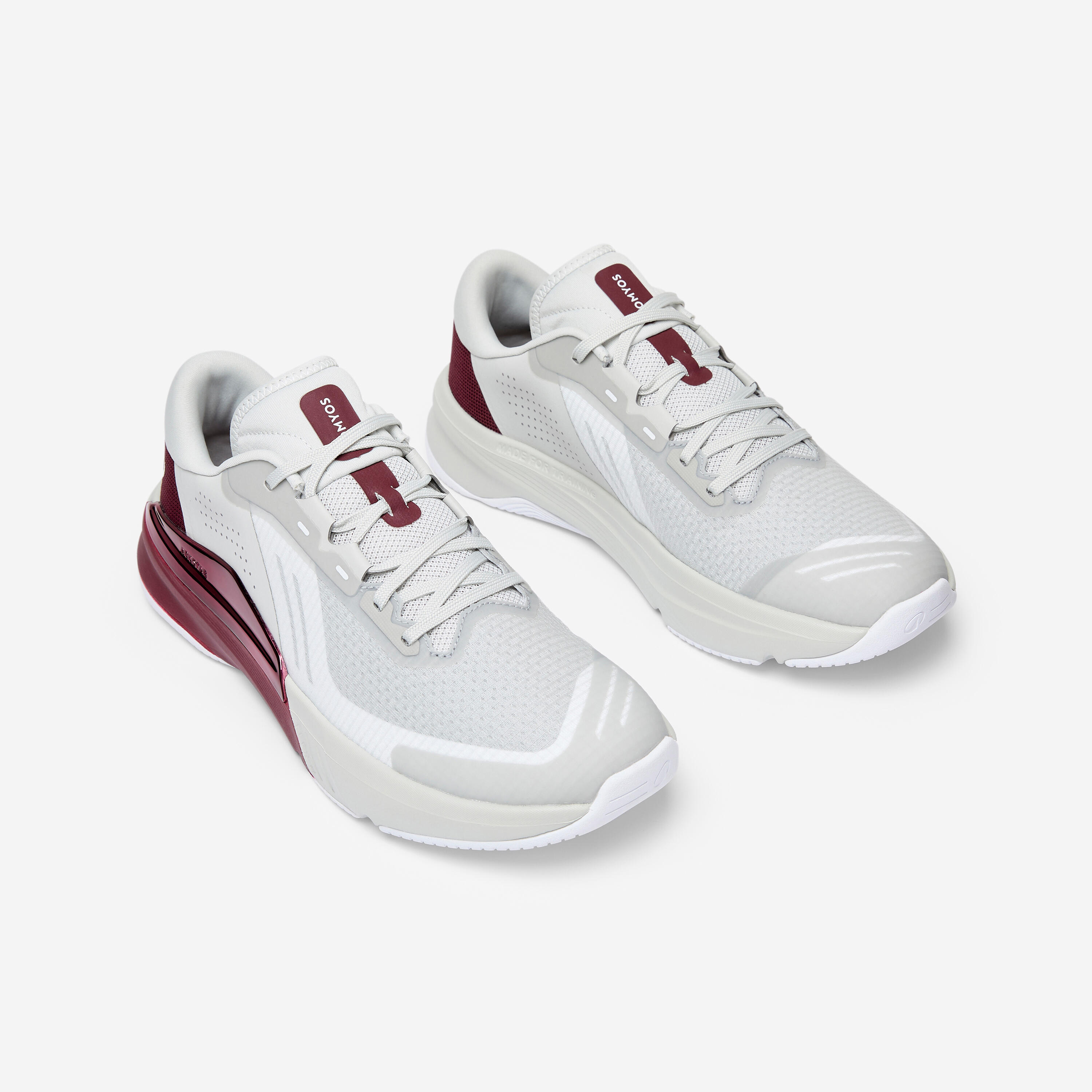 Zapatillas Fitness/Training Energy+ Hombre Gris Sujeción Estabilidad 2/15