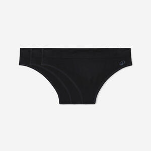 Lote 3 Braguitas Deportivas Mujer Negro Sin Costuras