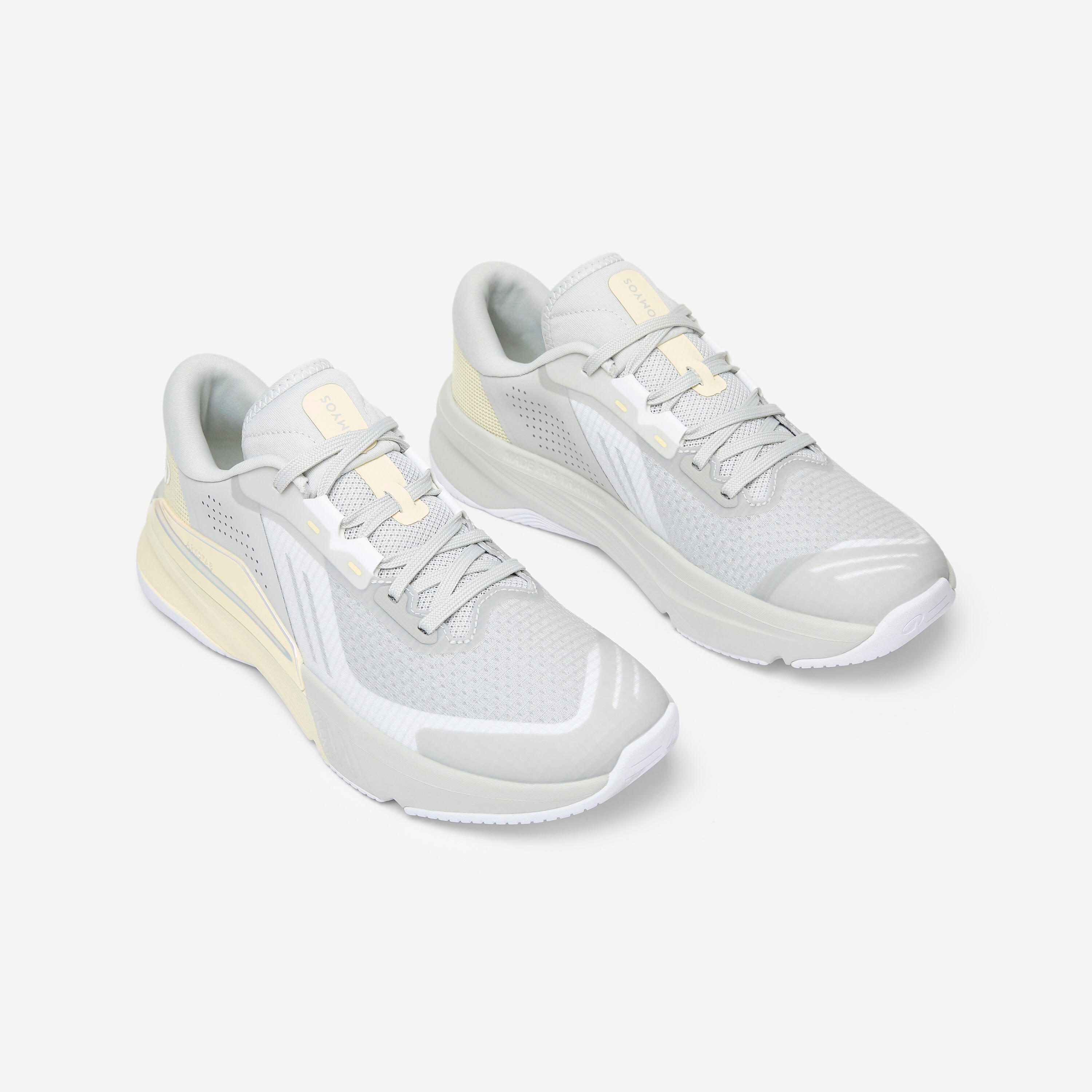 Sneakers donna palestra ENERGY+ grigie 2/5