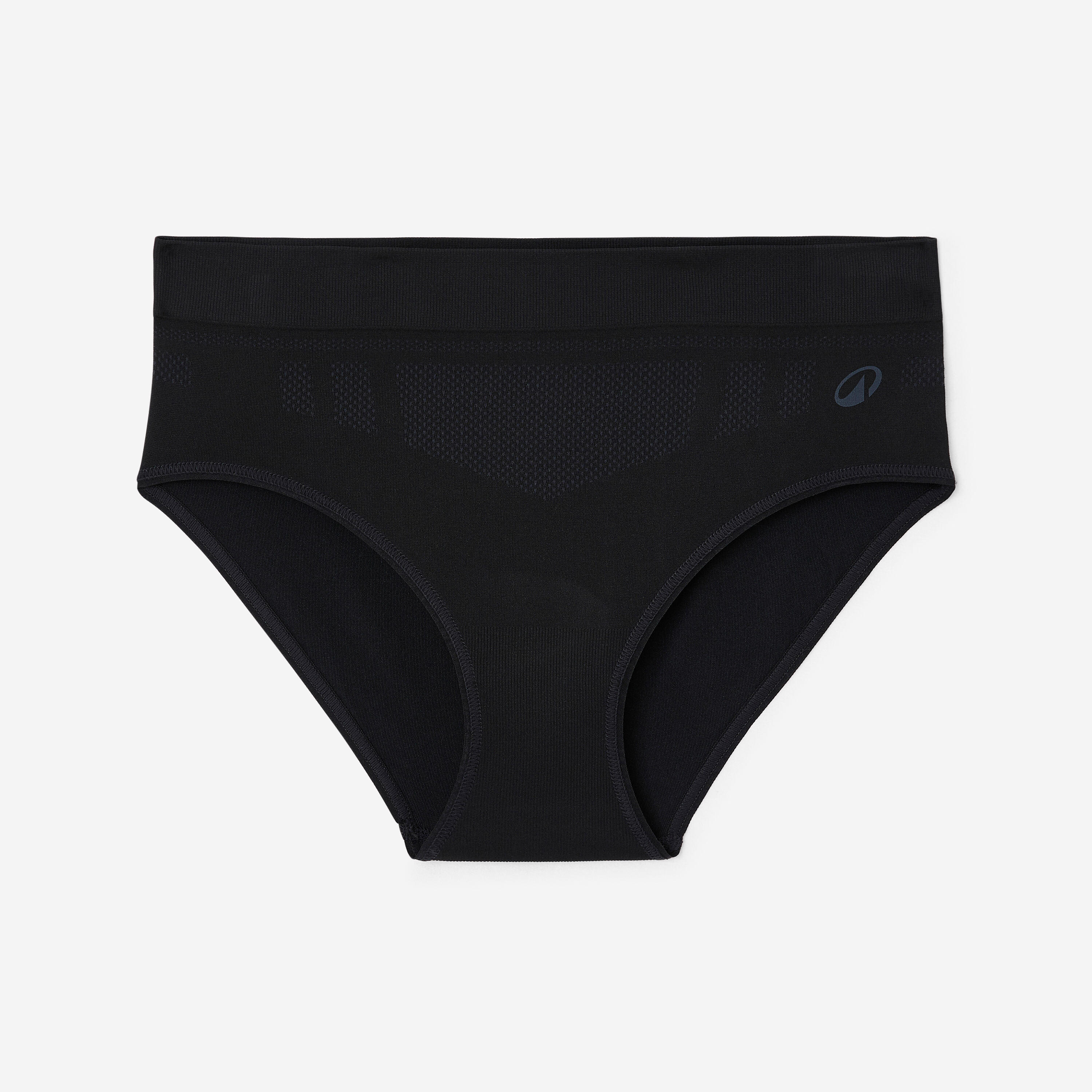 Slip dames naadloos 3 stuks zwart 8/11