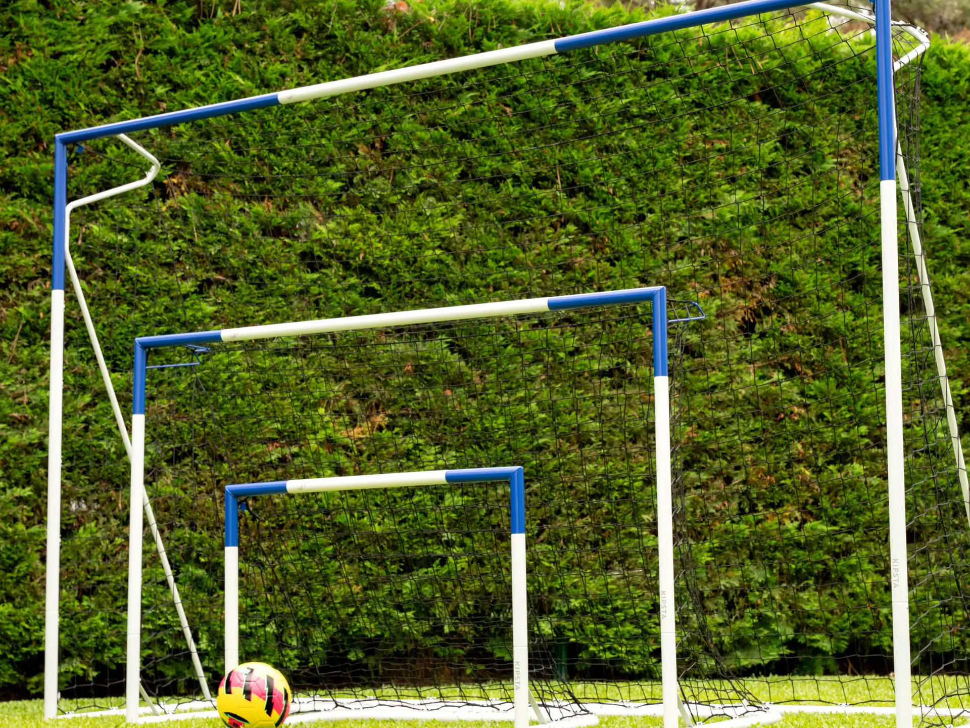 Porta da calcio in giardino