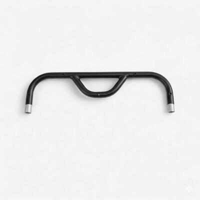 Telaio poggiapiedi bici Longtail R500 e E-THREE 500 nero