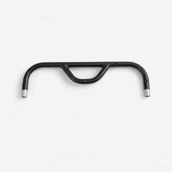 Telaio poggiapiedi bici Longtail R500 e E-THREE 500 nero