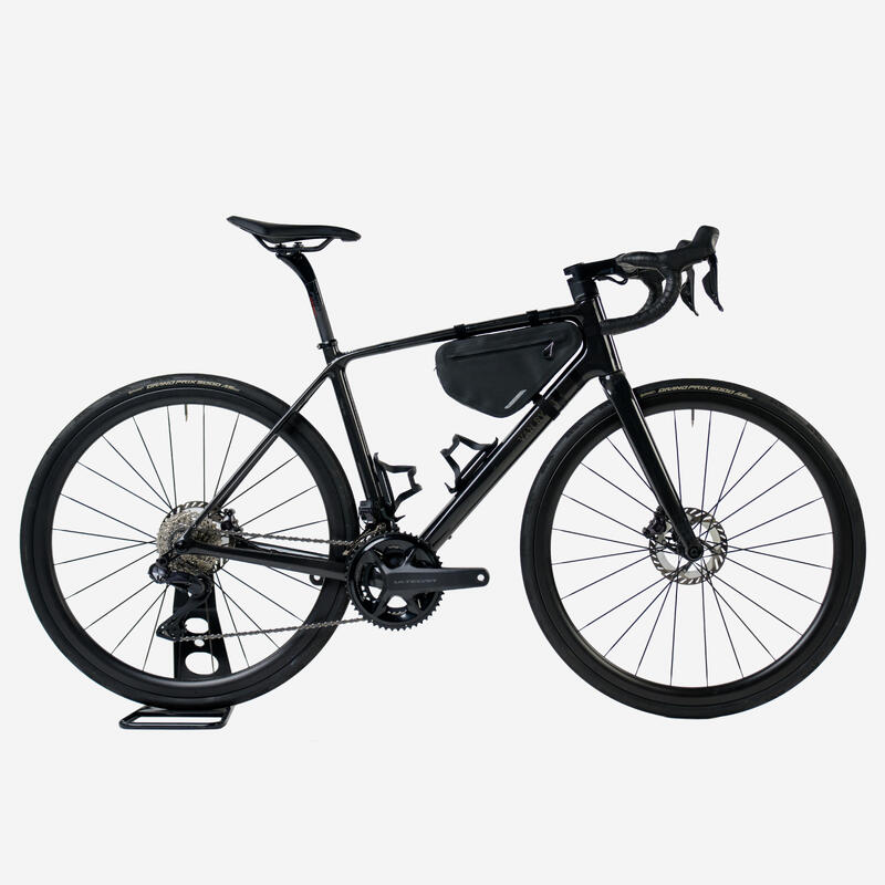 Geantă etanșă de cadru bikepacking half frame 3L IPX3, ADVT 900 Negru