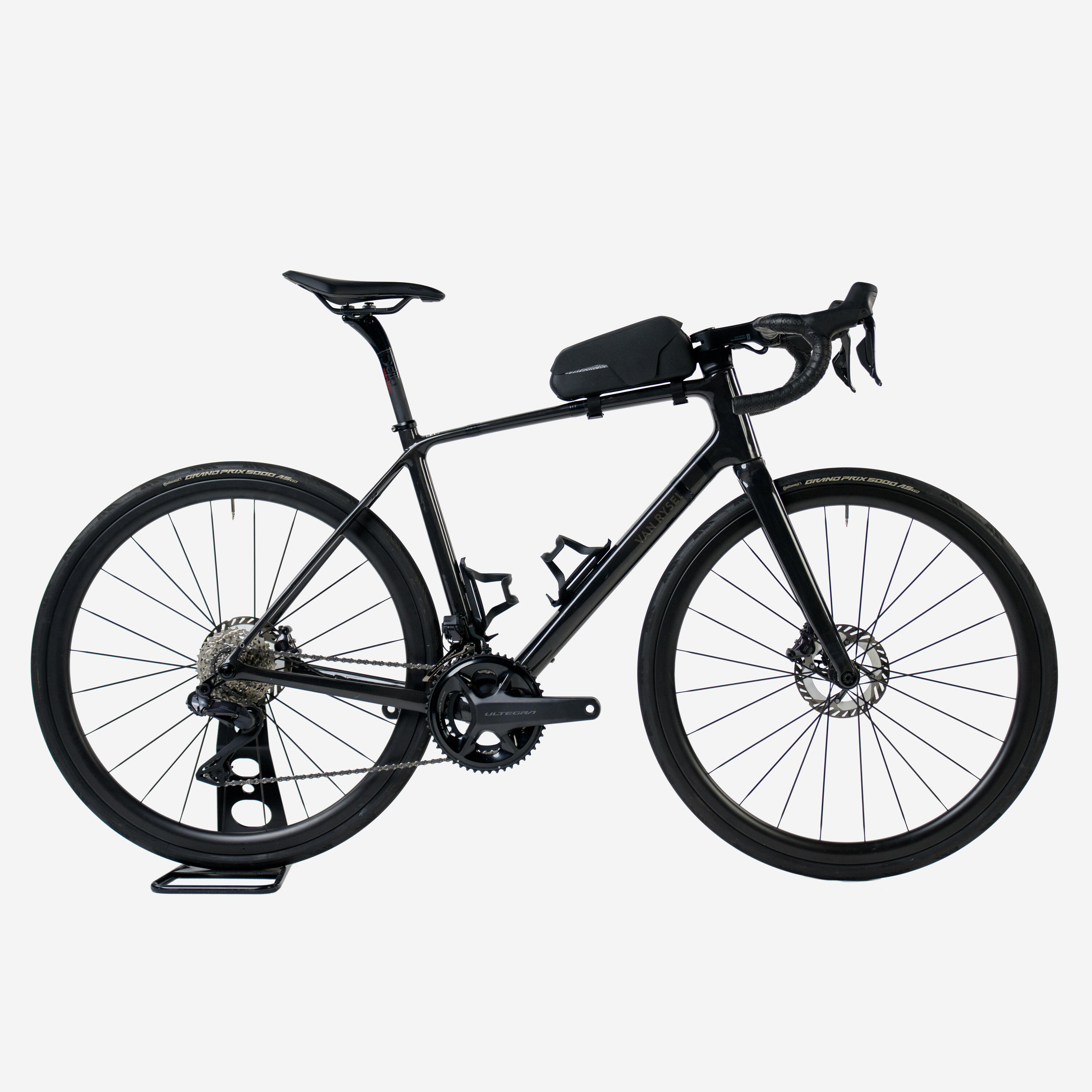 Sacoche sur tube supérieur pour vélo de cyclotourisme 1 L étanche IPX3, ADVT 900 7/7