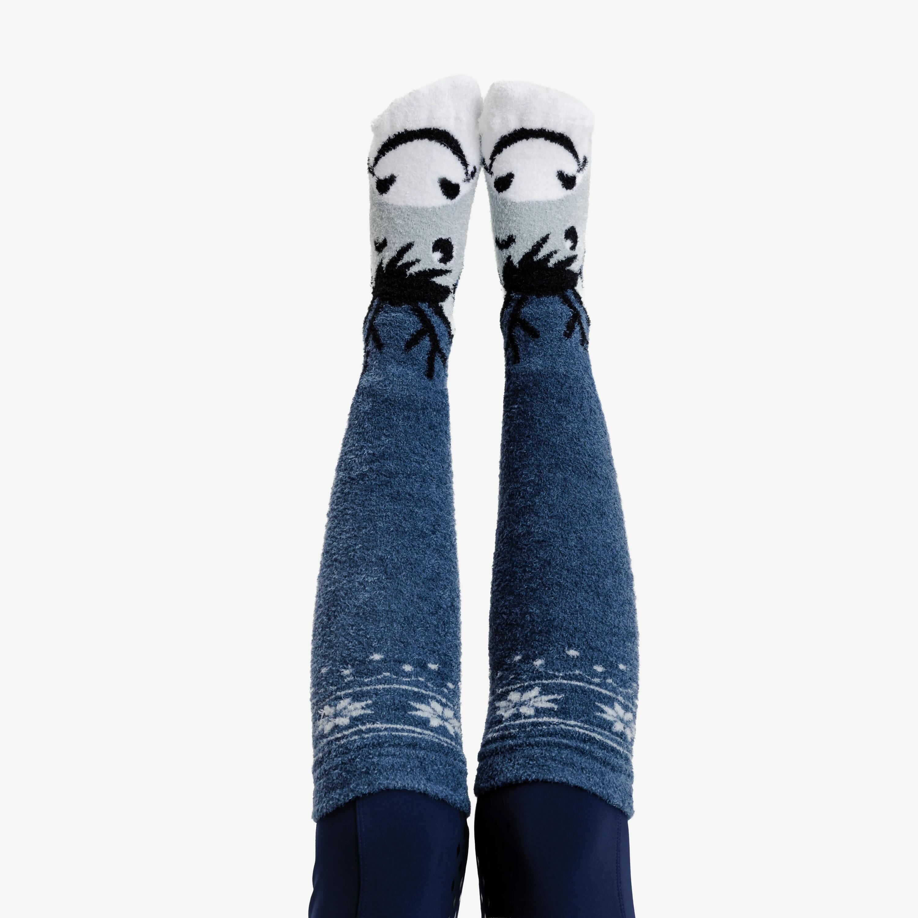 Warme paardrijsokken Sweet & Warm blauw maat 32 - 37 2/6