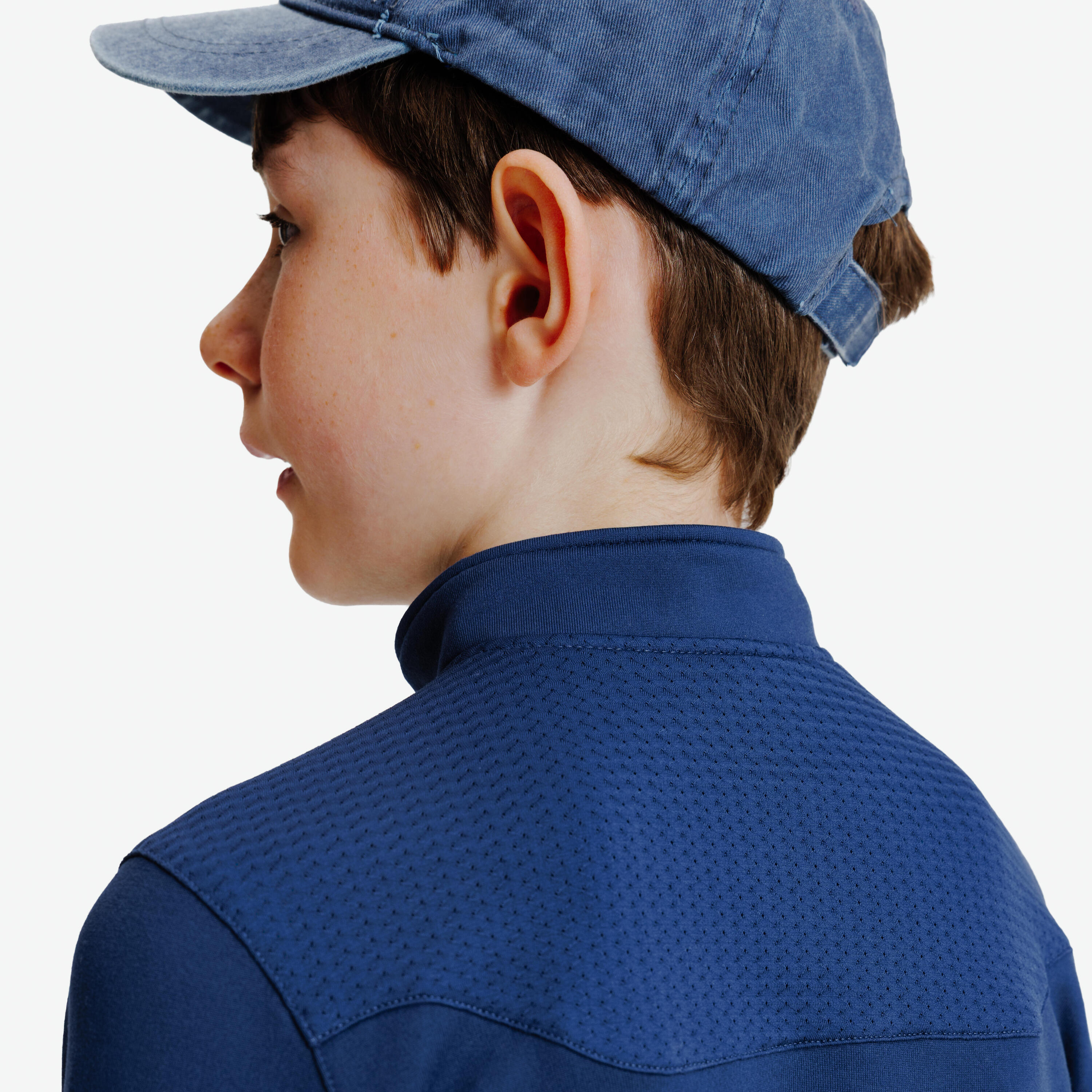 Polo 500 voor kinderen blauw 4/8