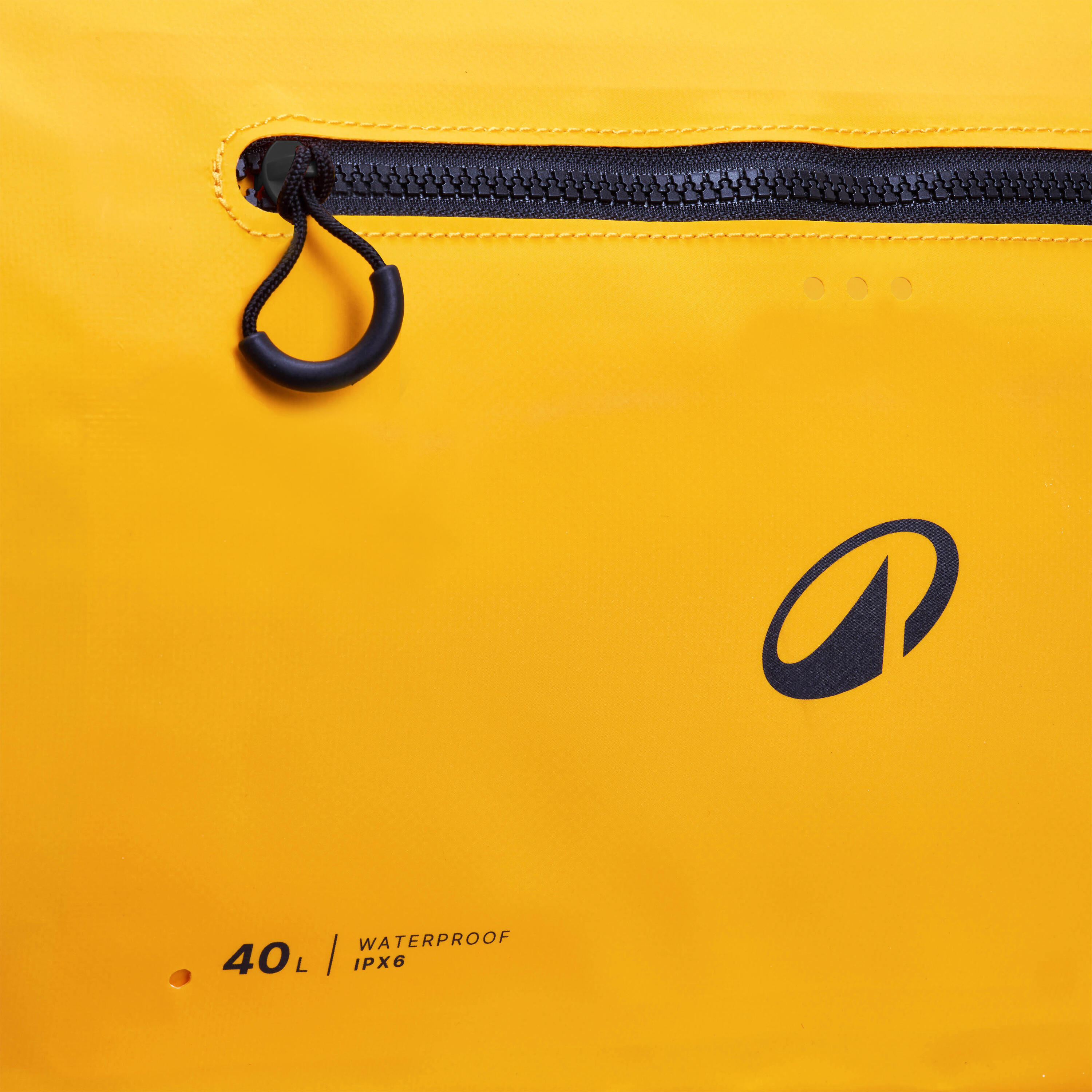 Sac de voyage étanche sports d’eau 40 L, IPX6 jaune 11/20