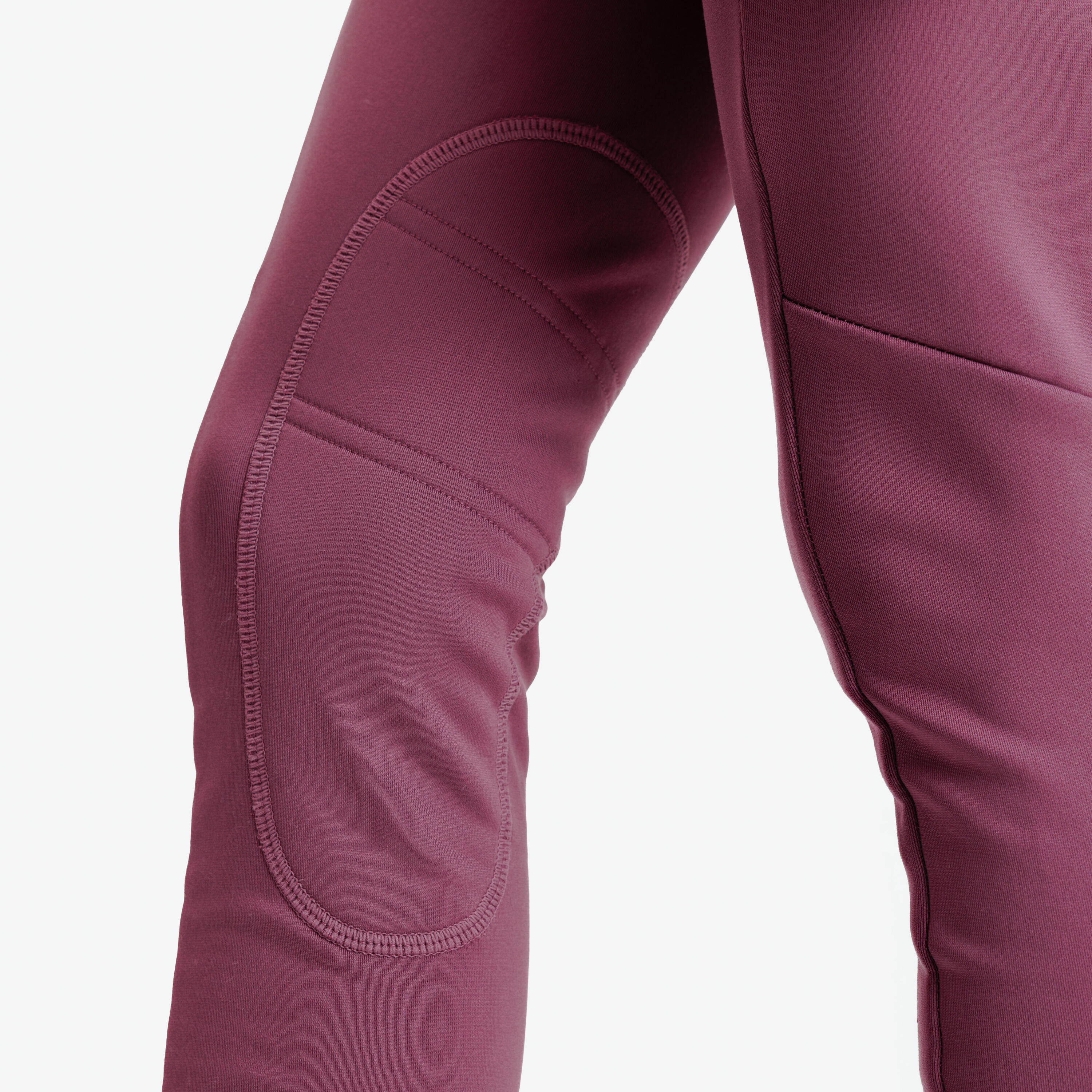 Winter-Reithose 100 Kinder lila 5/7