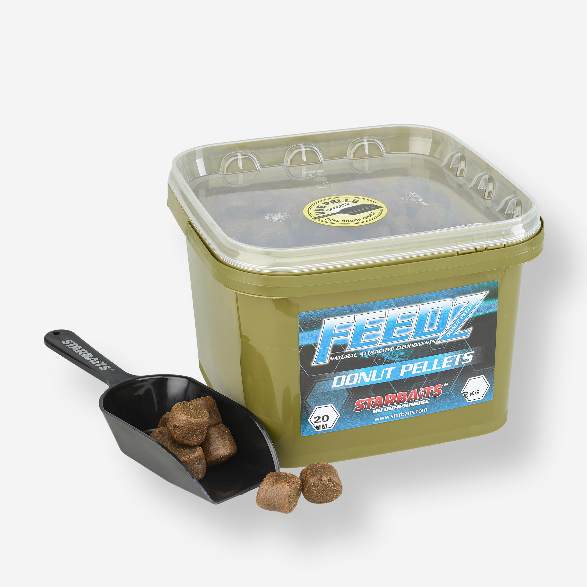 Pellet Feedz Donuts 20 mm 2 kg Karpfenangeln 2/2