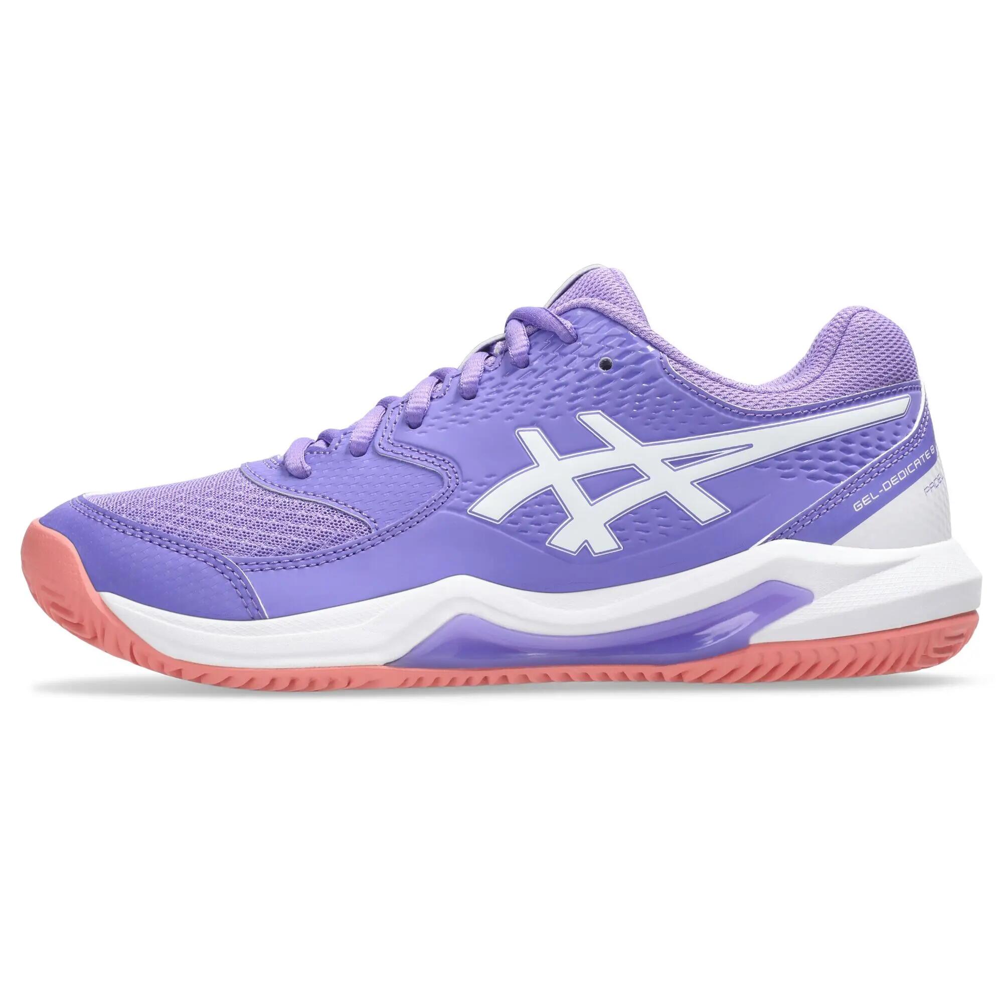Tenis de pádel para Mujer ASICS Gel-Dedicate 8 - Morado 3/7