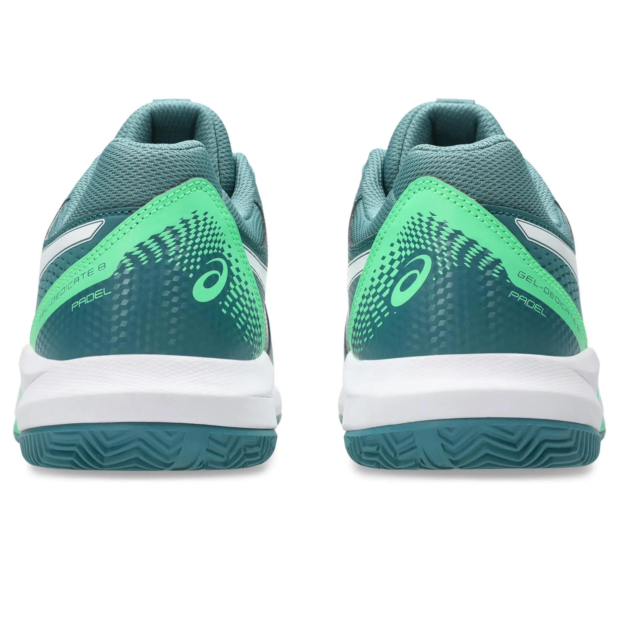 Tenis de pádel para Hombre ASICS Gel-Dedicate 8 - Blanco azul 6/7