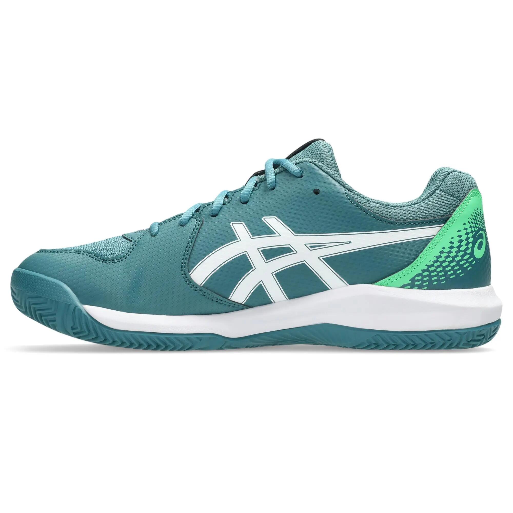 Tenis de pádel para Hombre ASICS Gel-Dedicate 8 - Blanco azul 5/7