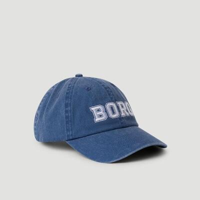Borg pet | washed blauw