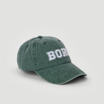 Borg pet | washed groen