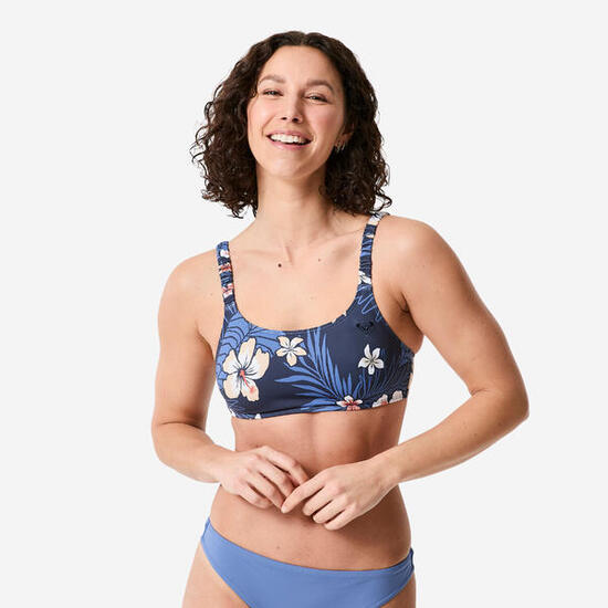Haut de maillot de bain jungle party brassière surf femme - Roxy Heyly