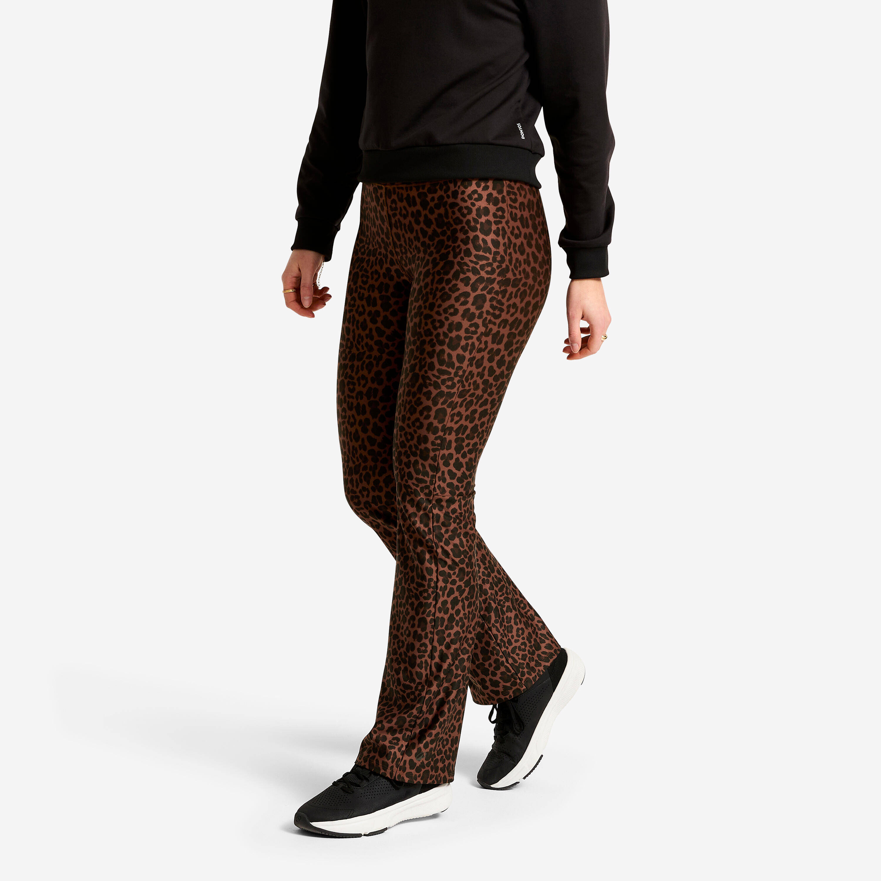 Women's Regular-Fit Leggings - Brown -  5