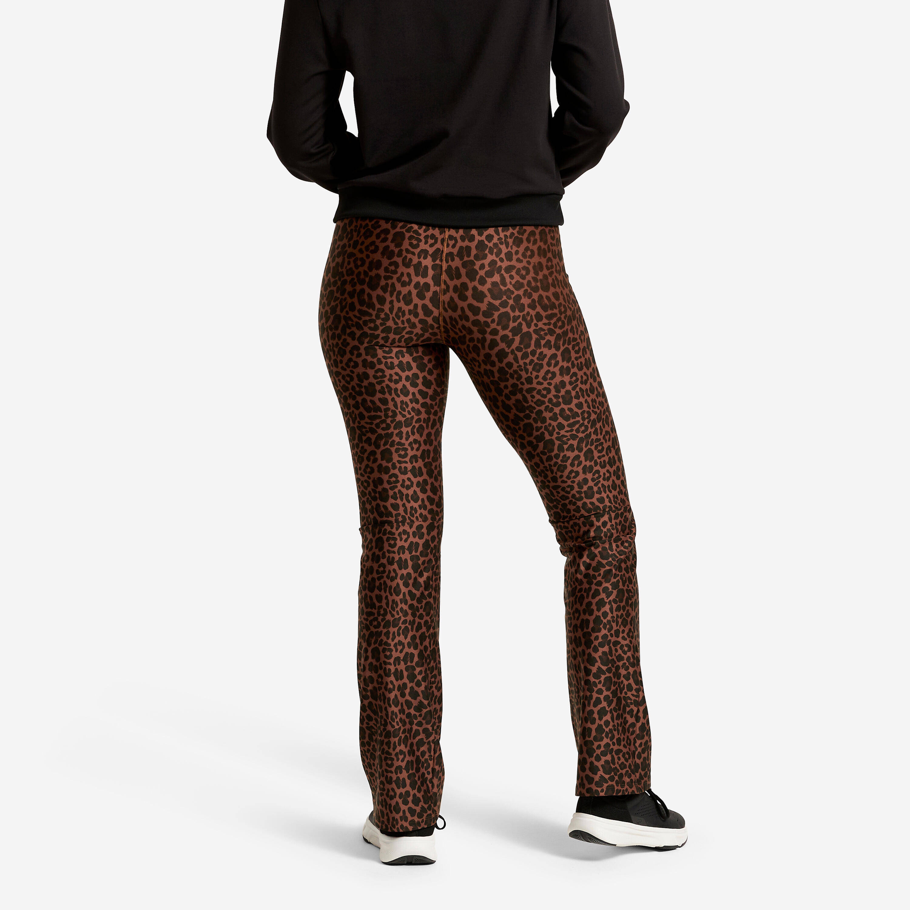 Women's Regular-Fit Leggings - Brown -  4