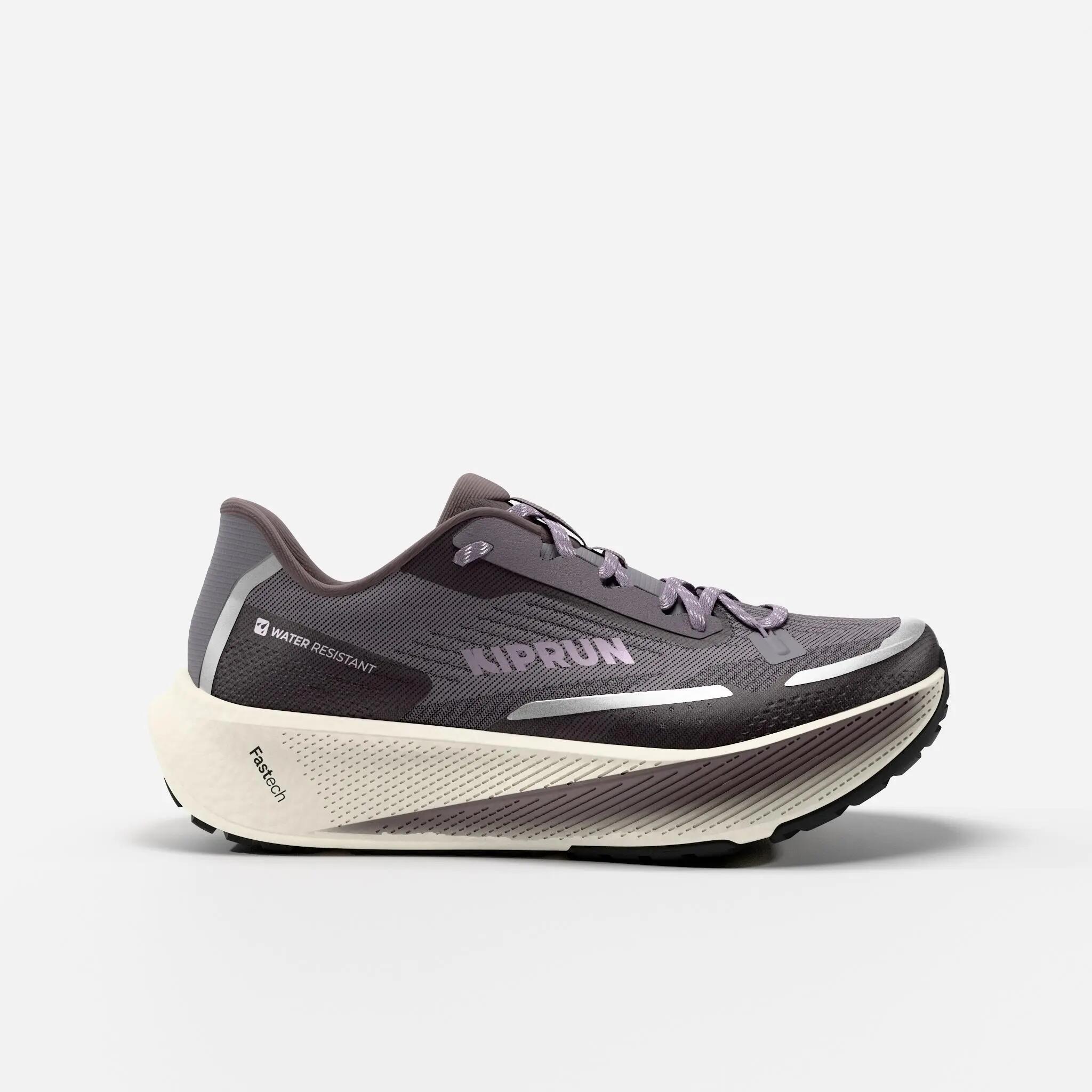 Sapatilhas de Corrida Resistentes à água Mulher, Kipride WR Violeta 2/9
