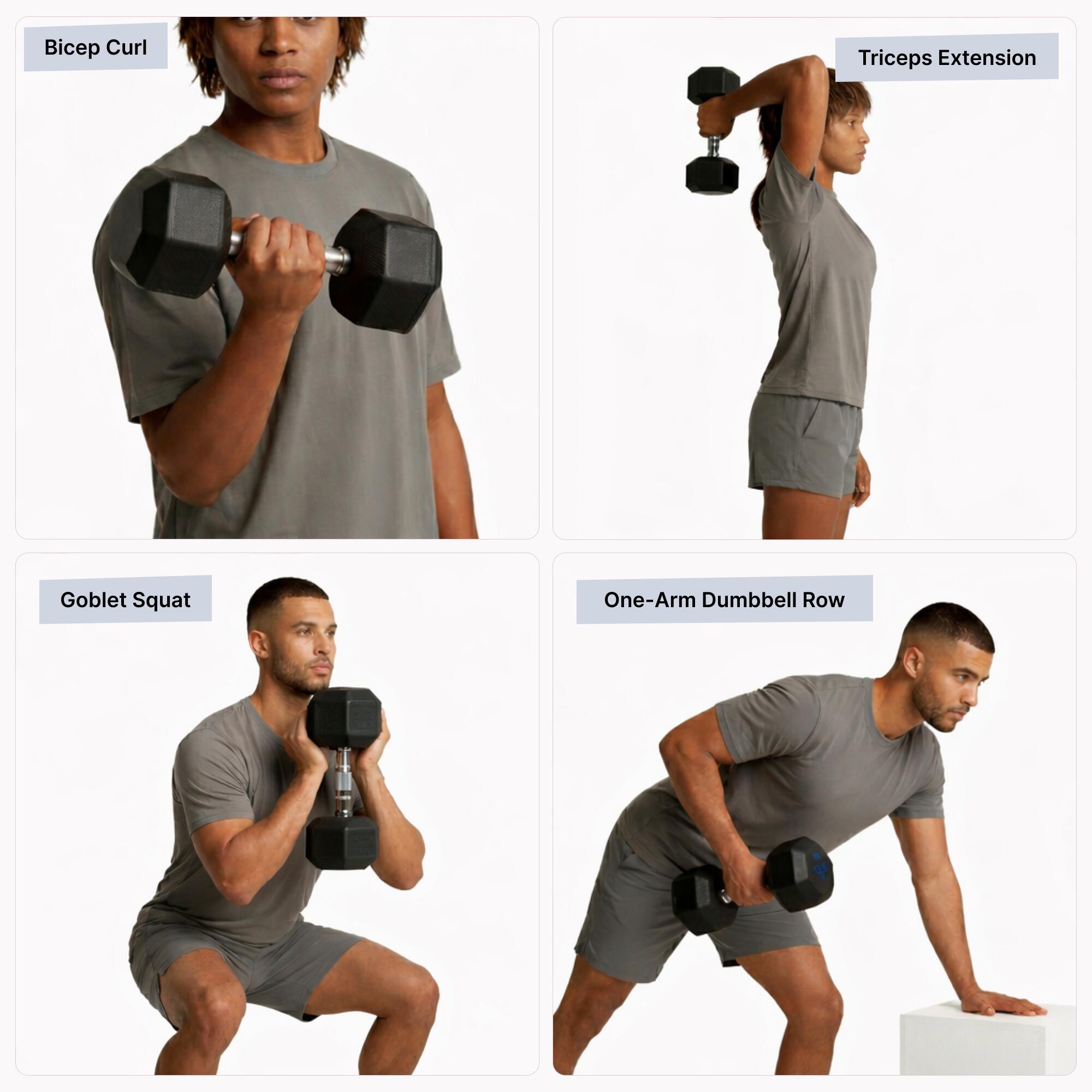 Hex Dumbbell Cross Training and Weight Training 7.5kg, black 6/7