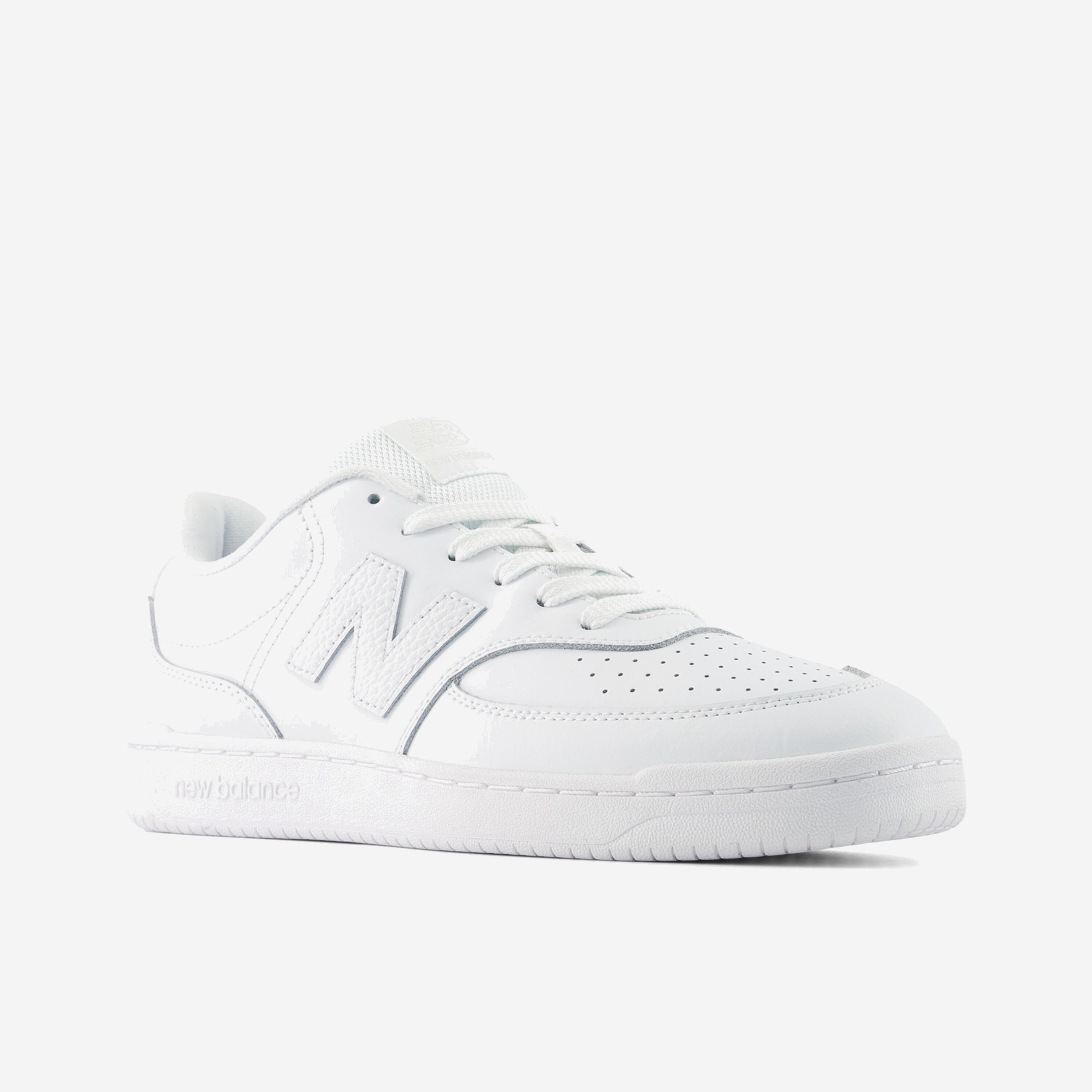 Basket New Balance BB80, homme, blanc 3/4