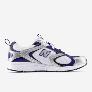 Zapatillas Hombre, New Balance 408, gris y azul marino