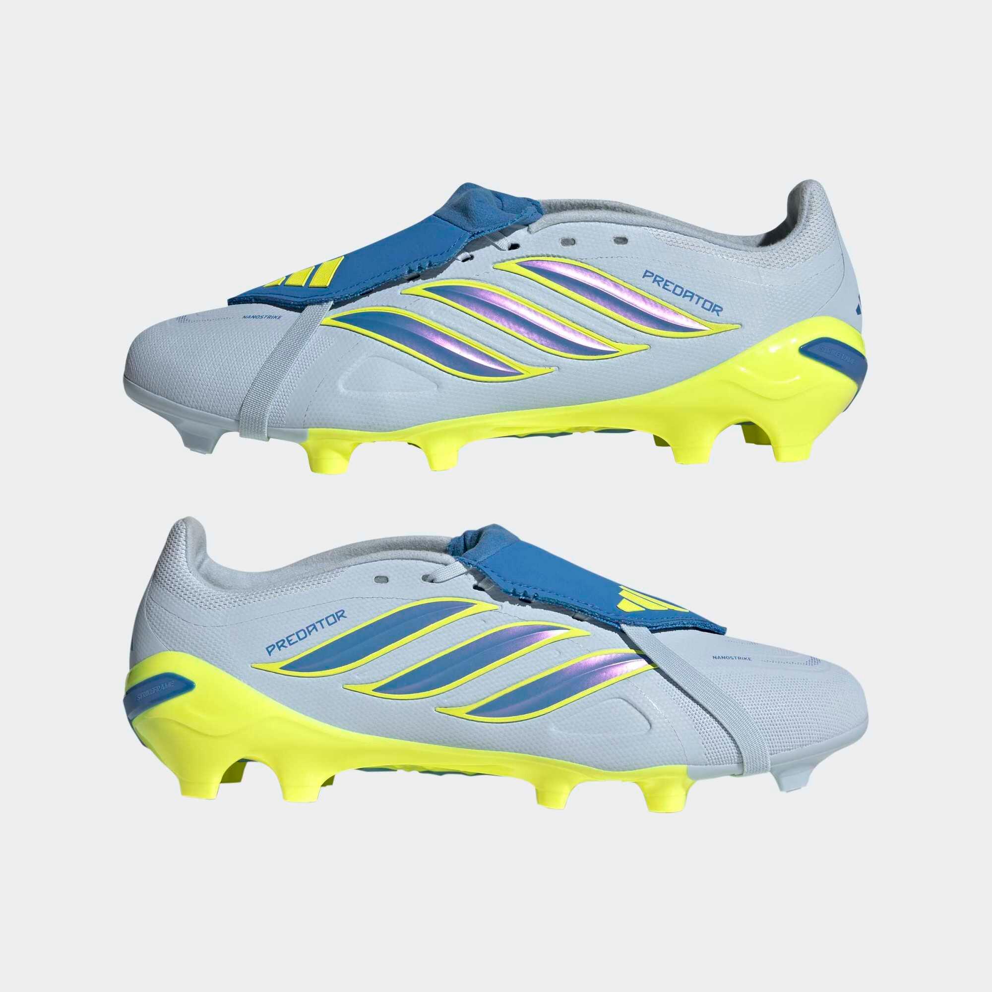 Scarpe calcio adulto ADIDAS PREDATOR LEAGUE FG azzurre 10/10