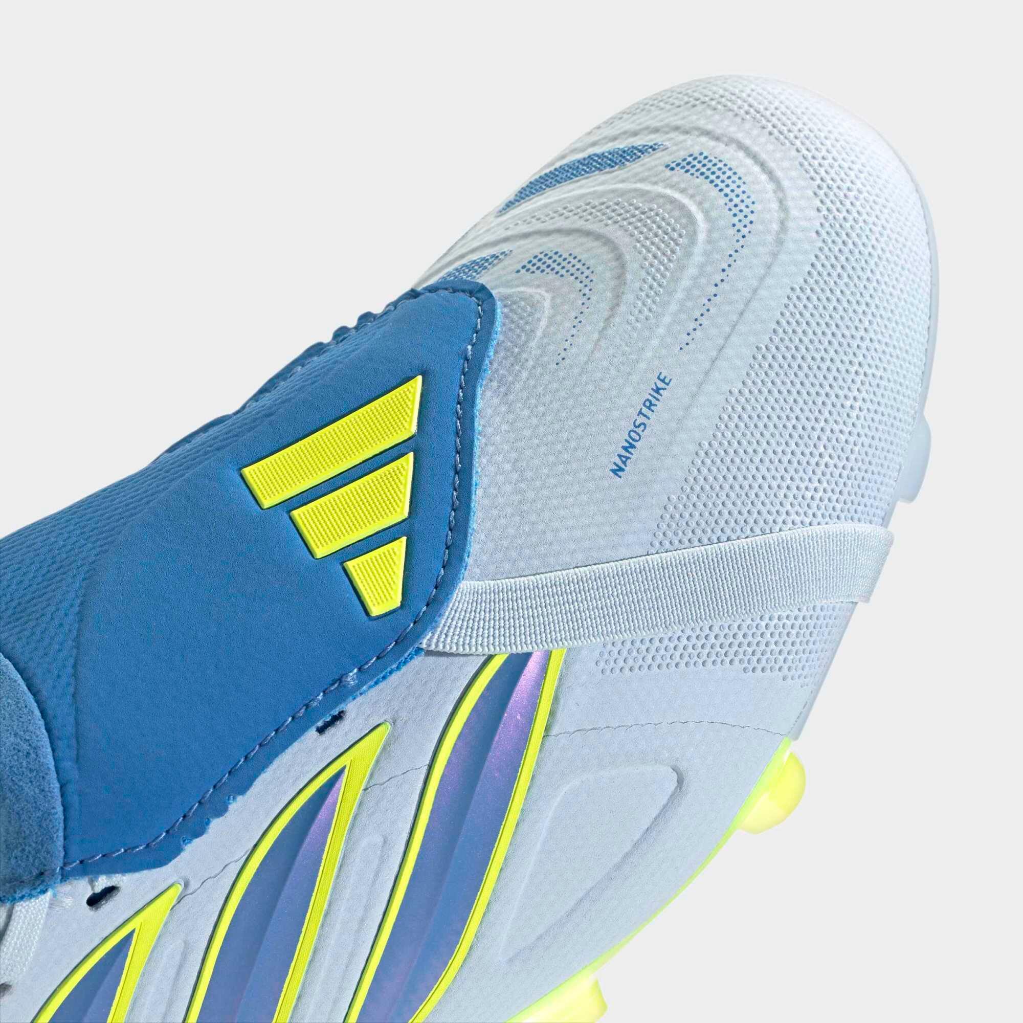 Scarpe calcio adulto ADIDAS PREDATOR LEAGUE FG azzurre 2/10