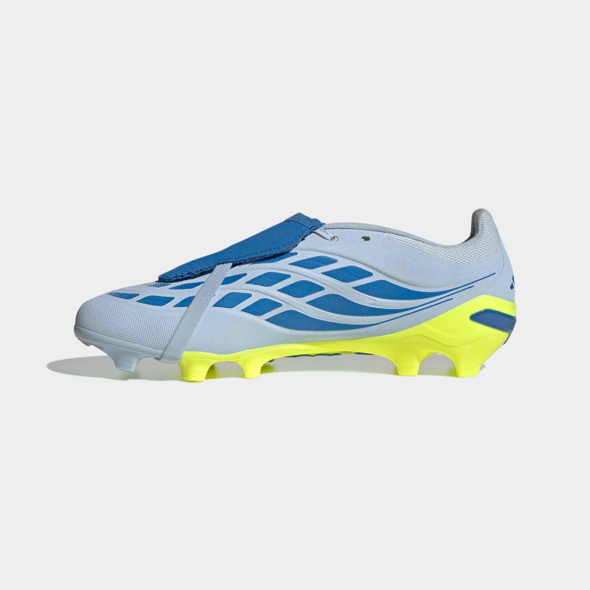 Scarpe calcio adulto ADIDAS PREDATOR LEAGUE FG azzurre 9/10