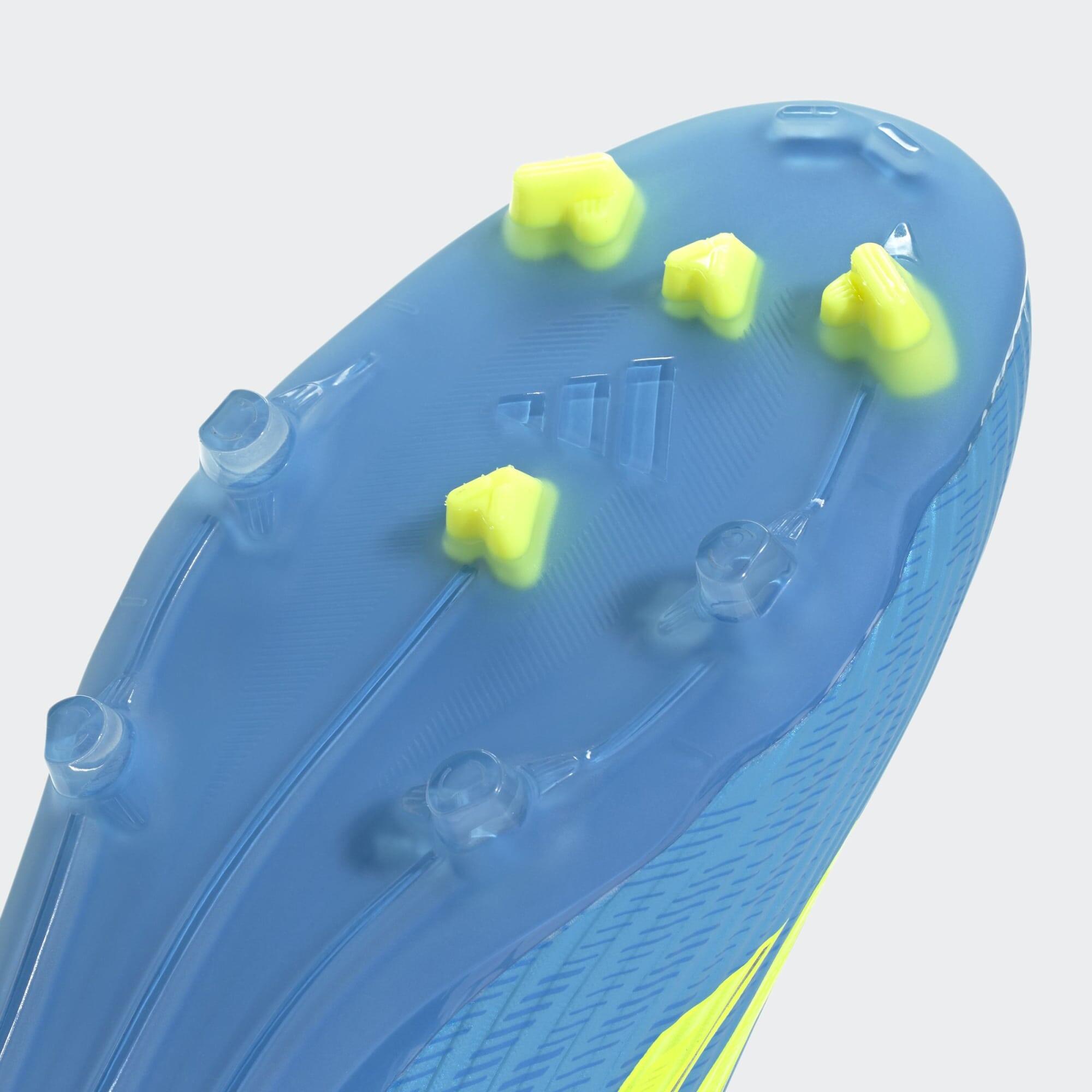 Adidas F50 League ohne Schnürsenkel FG/MG Schuh für Erwachsene blau 4/10