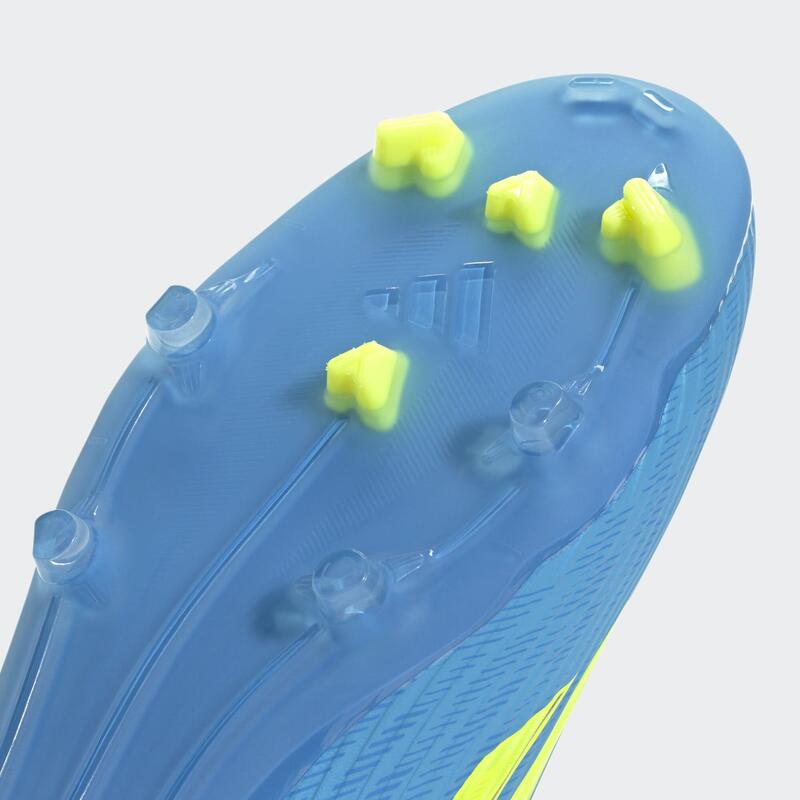 Ghete adidas F50 League fără șireturi FG/MG Albastru Adulți