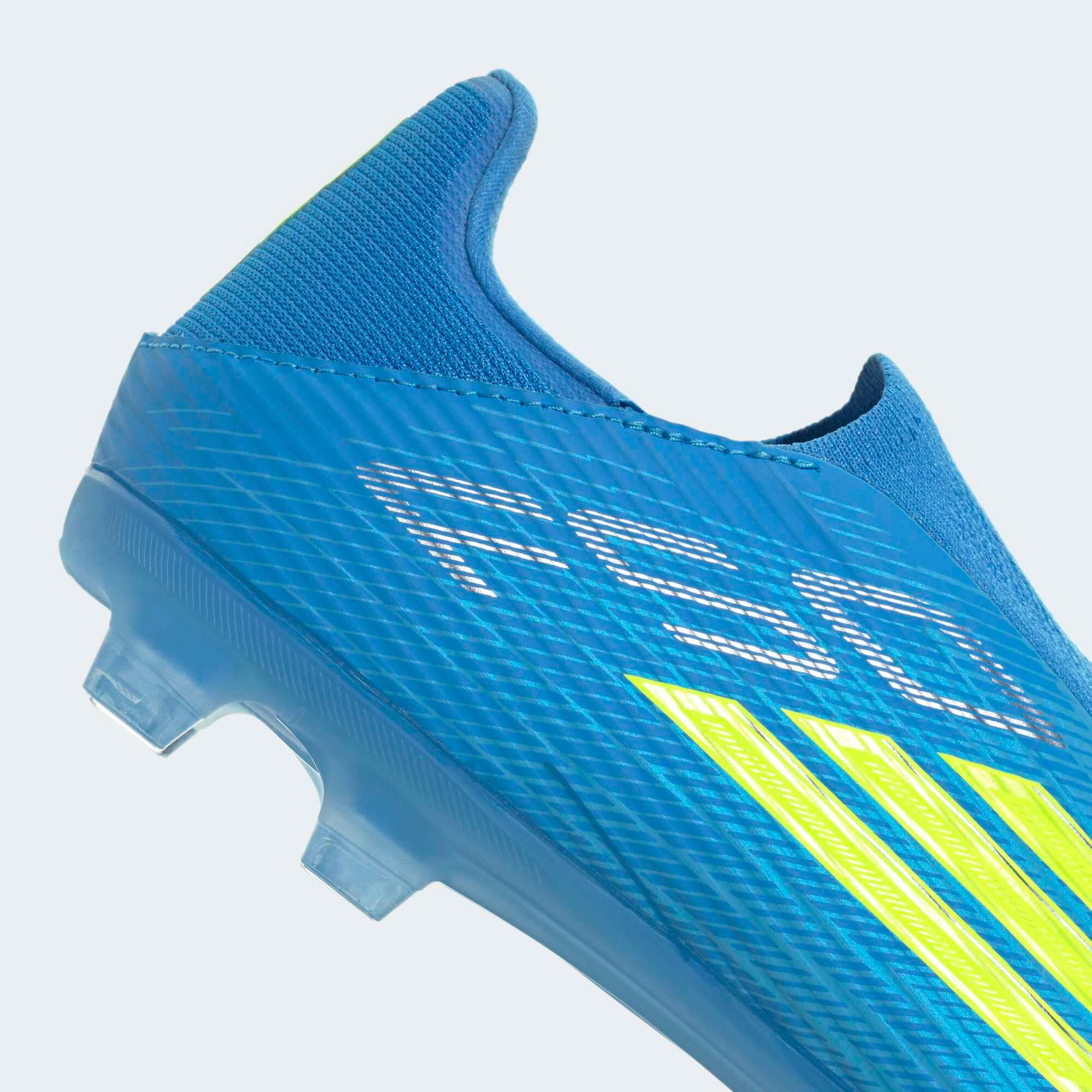 Adidas F50 League ohne Schnürsenkel FG/MG Schuh für Erwachsene blau 2/10