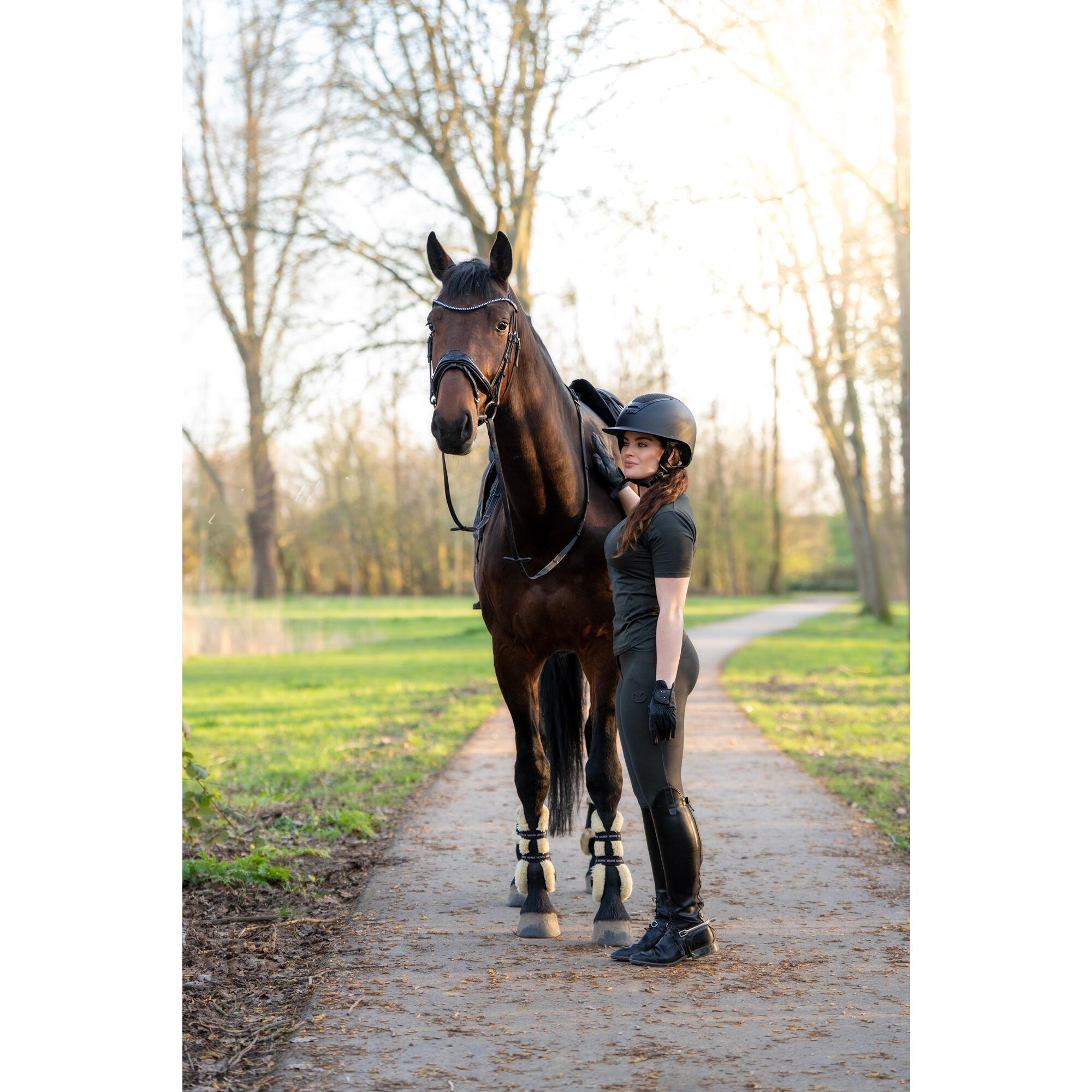 Koszulka jeździecka damska Simple Equus 4/4