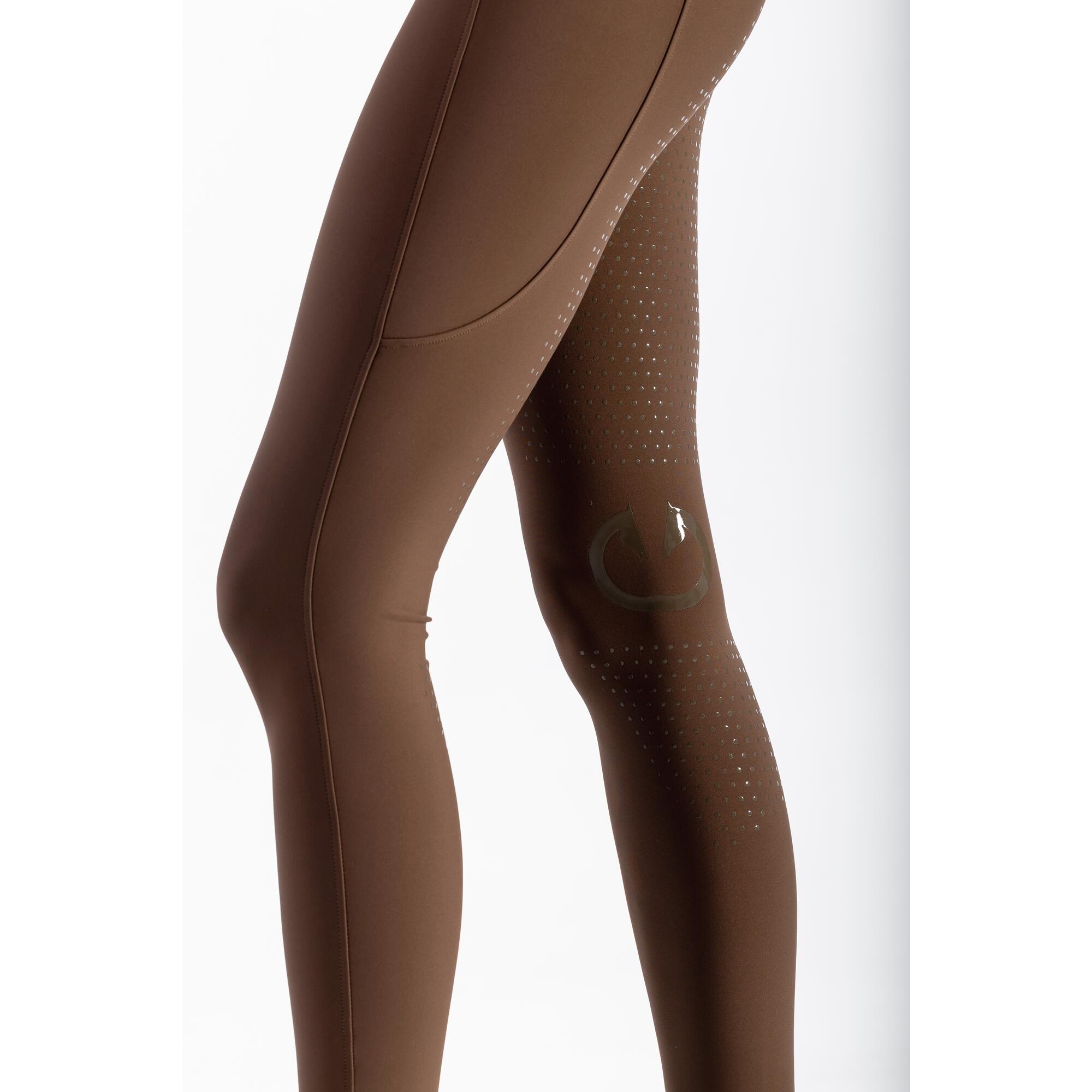 Legginsy jeździeckie letnie dziecięce Zipline Equus 3/4