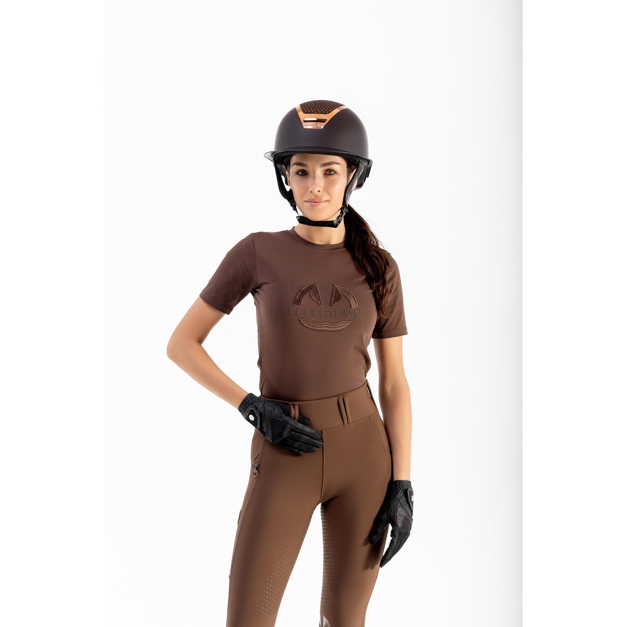 Legginsy jeździeckie letnie dziecięce Zipline Equus 4/4