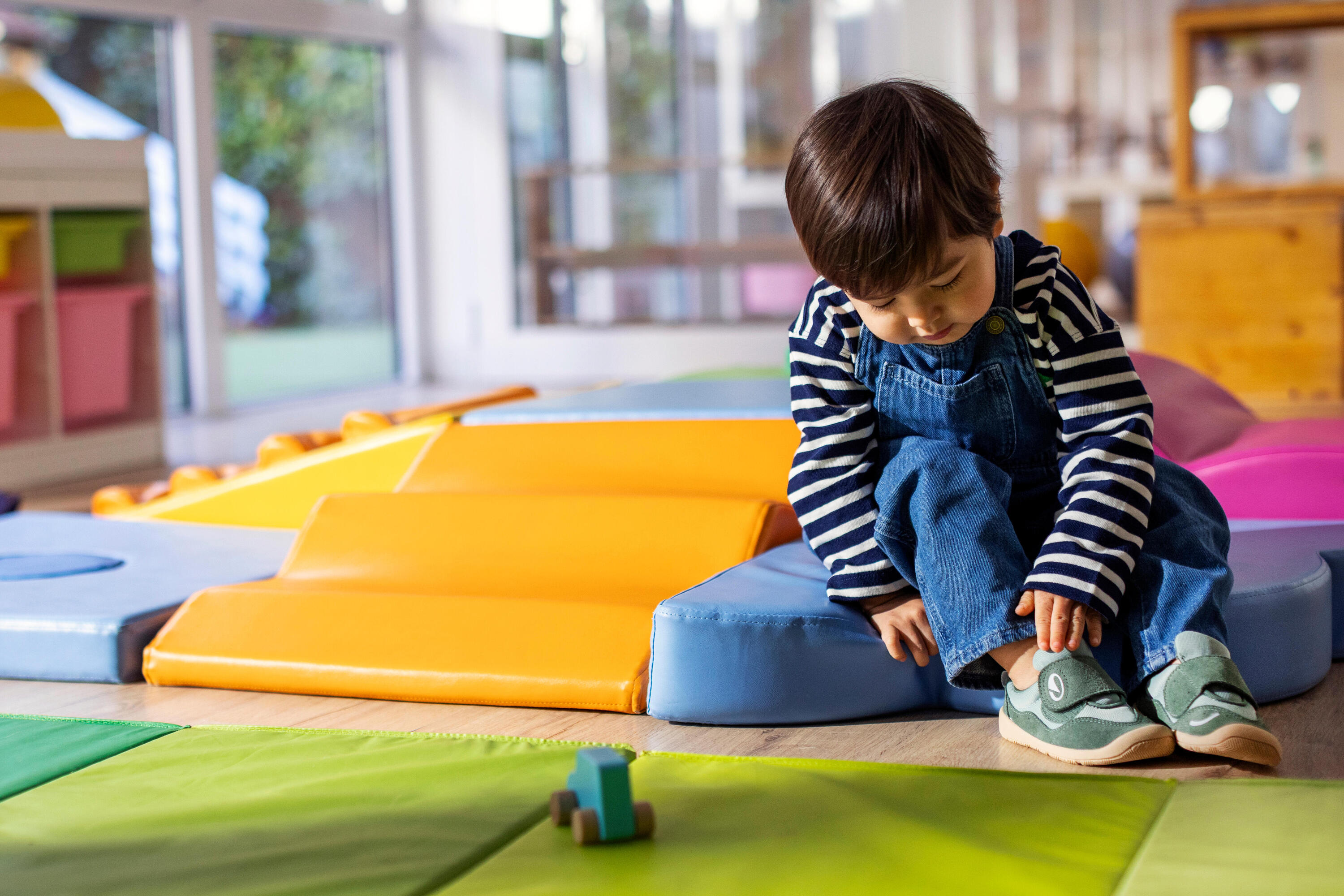 Scarpe primi passi barefoot bambino verdi dal 20 al 24 7/9