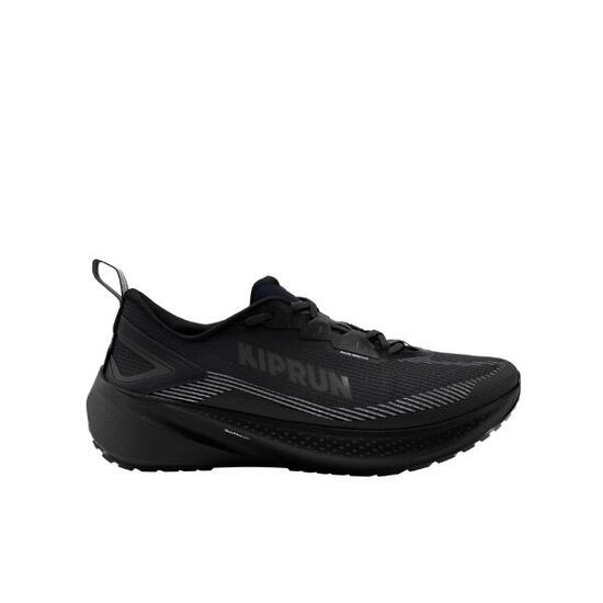 Chaussures running déperlantes femme, Kiprun Kipcore WR noir
