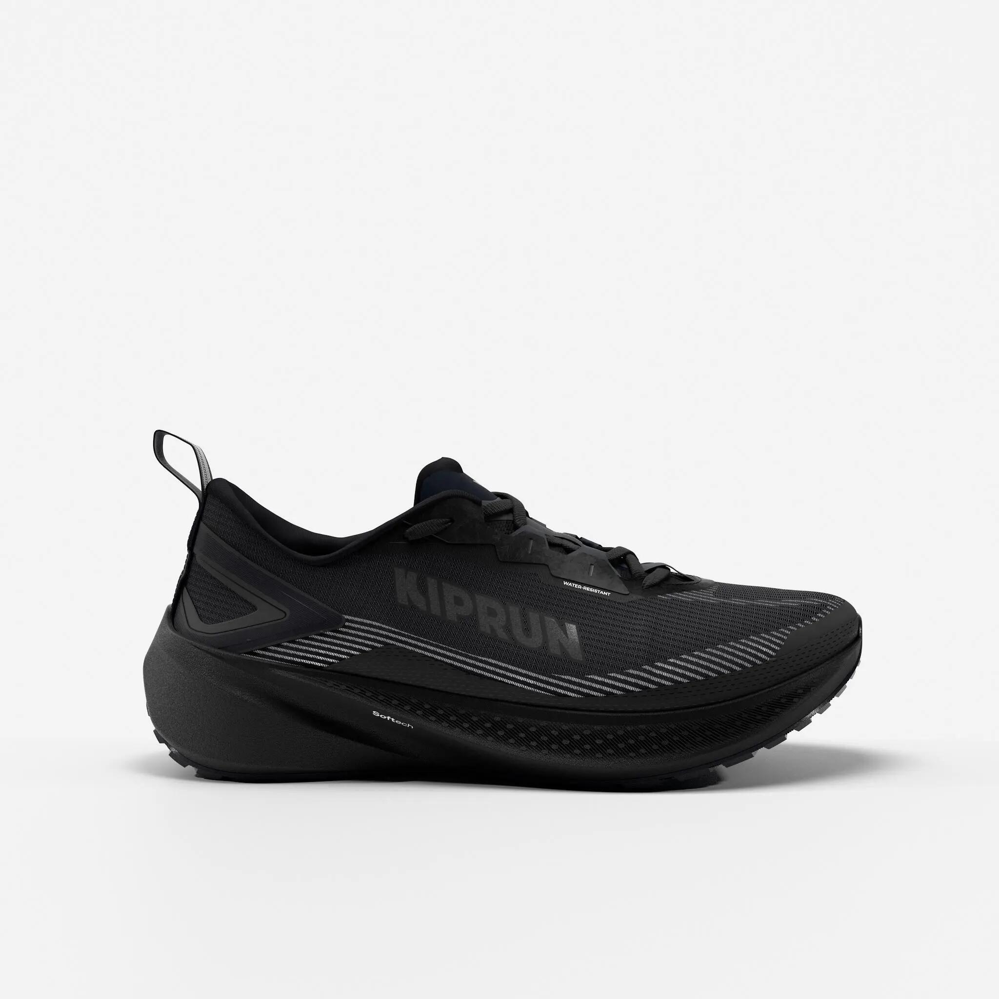 Scarpe running uomo KIPCORE WR idrorepellenti nere 3/20