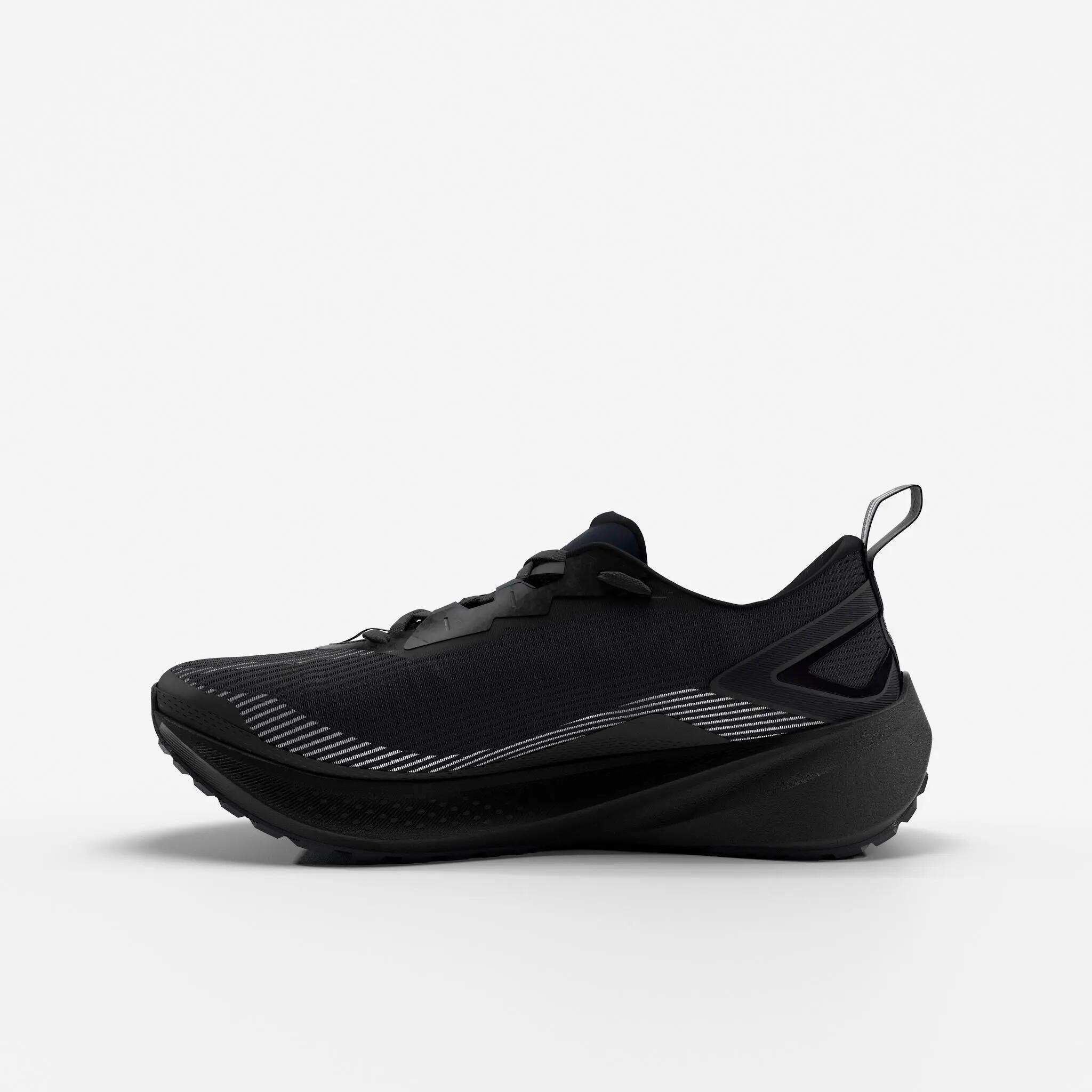 Scarpe running uomo KIPCORE WR idrorepellenti nere 6/20