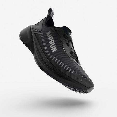 Кросівки чоловічі KIPRUN KIPCORE WR для бігу водонепроникні чорні