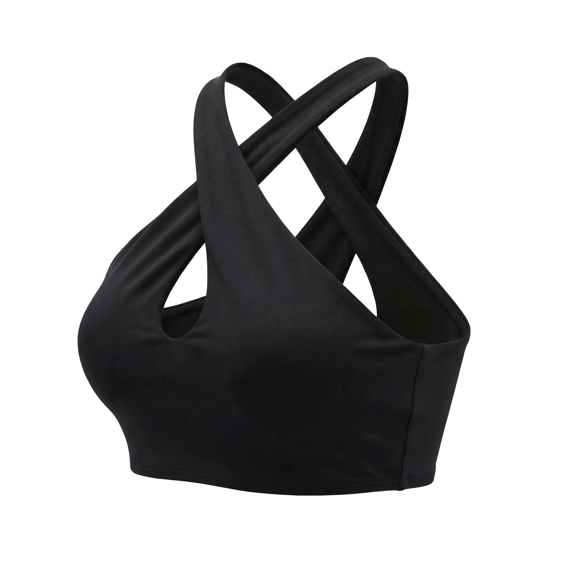Top Feminino de Treino Shape Domyos Preto