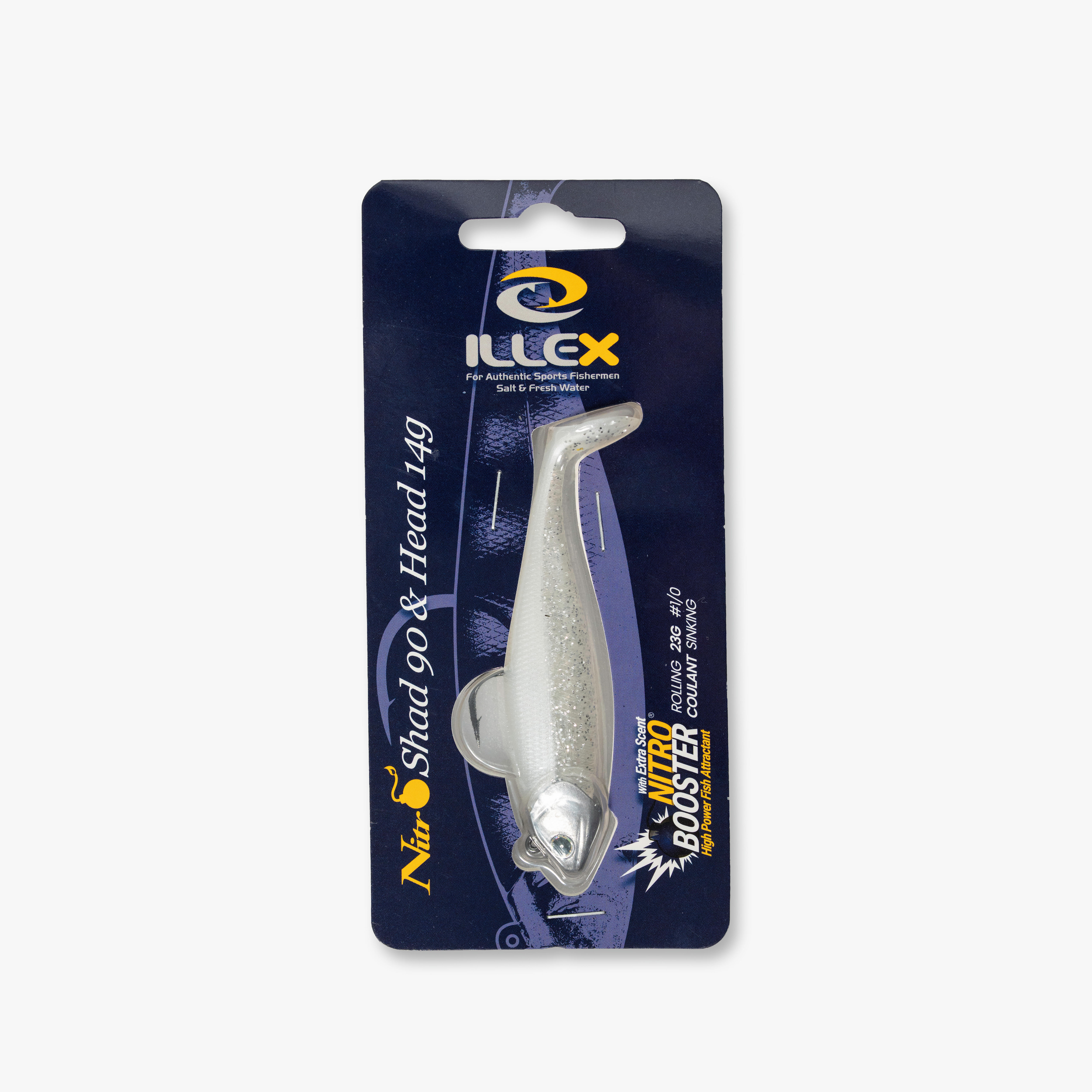 Leurre Prêt à Pêcher Kit Nitro Shad 90 14g Flash Sight