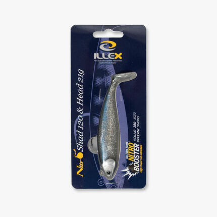Leurre Prêt à Pêcher Kit Nitro Shad 120 21g Bleak
