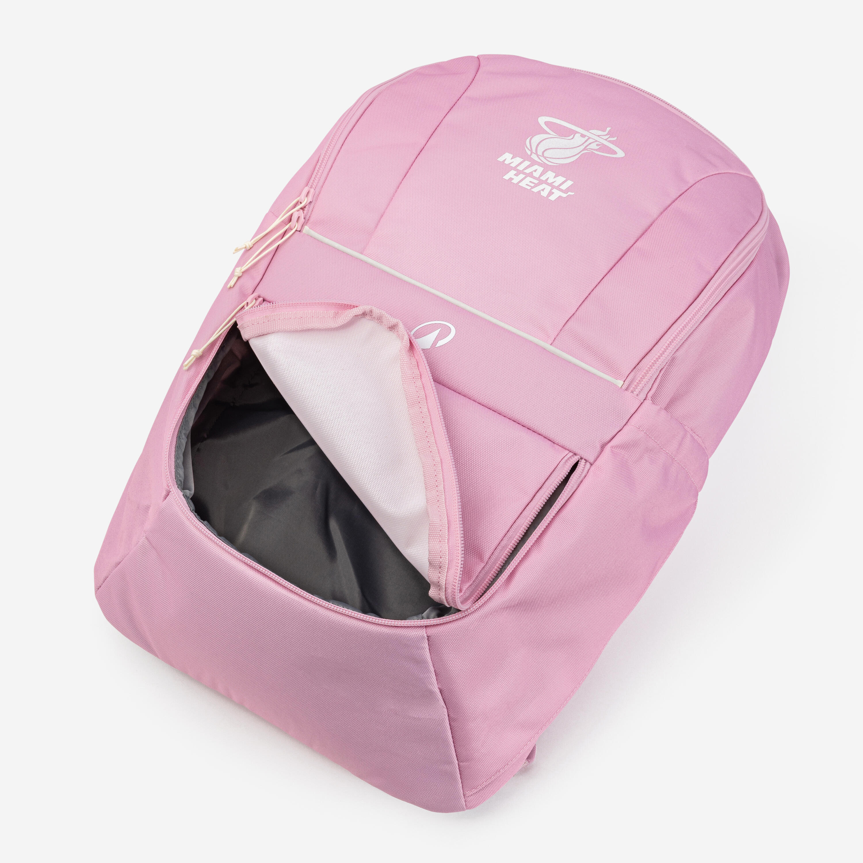 Basketbalrugzak NBA Miami Heat 20 liter roze 6/10
