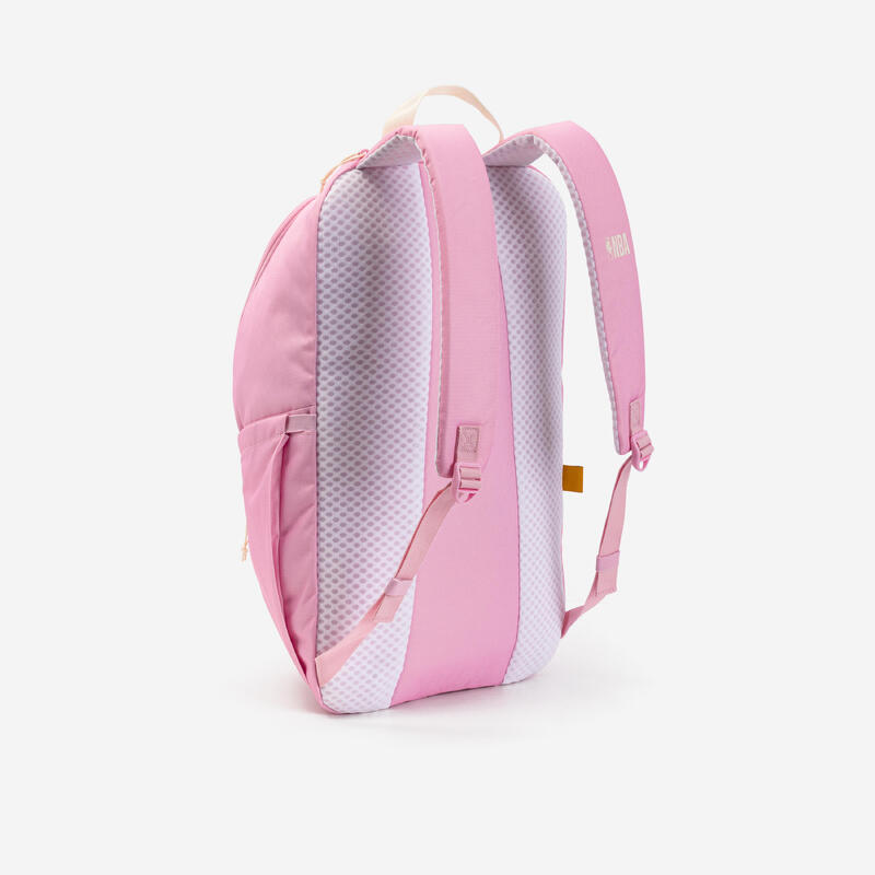 Rucsac de baschet NBA Miami Heat 20 litri, roz
