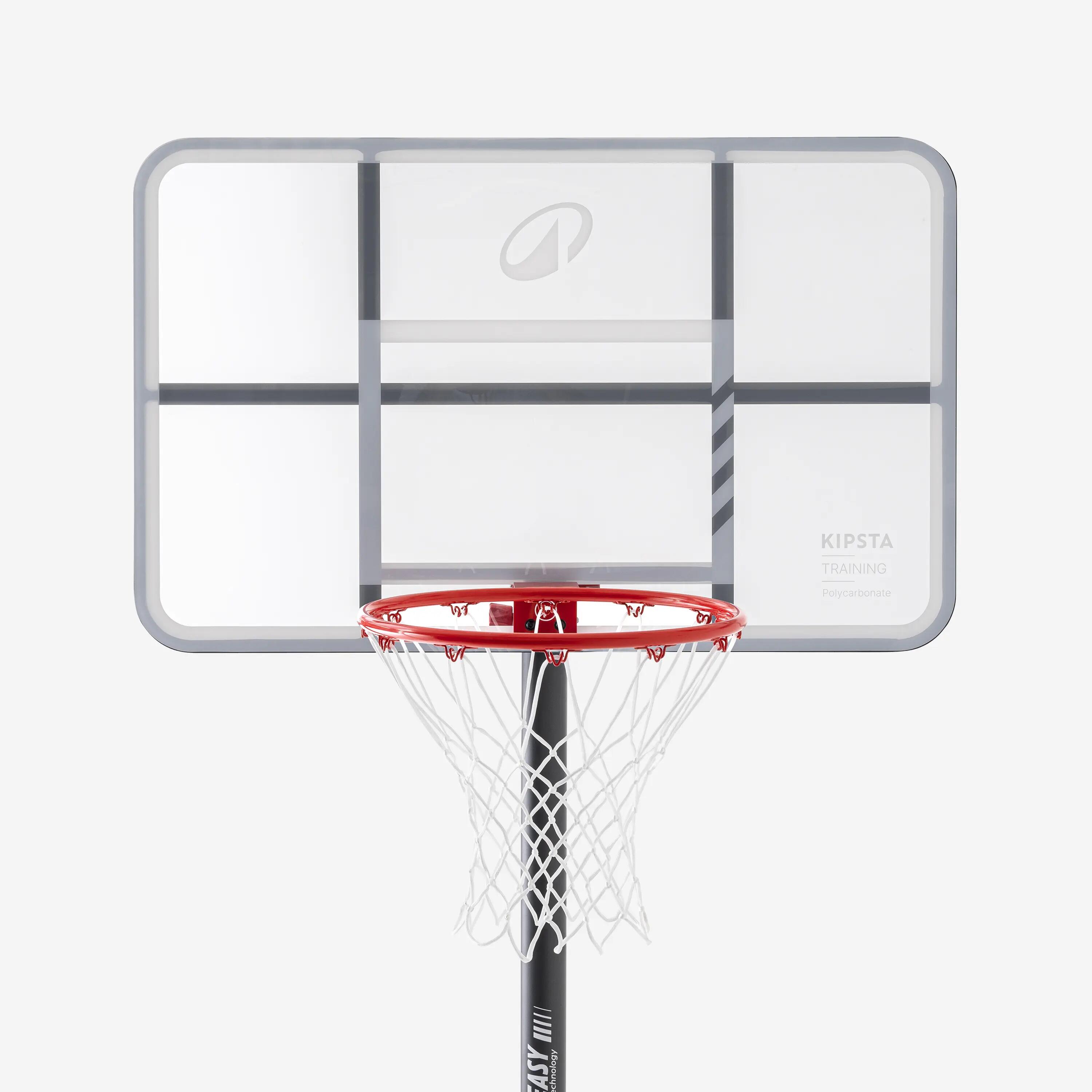 Basketball hoop, adjustable from 2.20 m to 3.05 m, heavy-duty, Training -  5